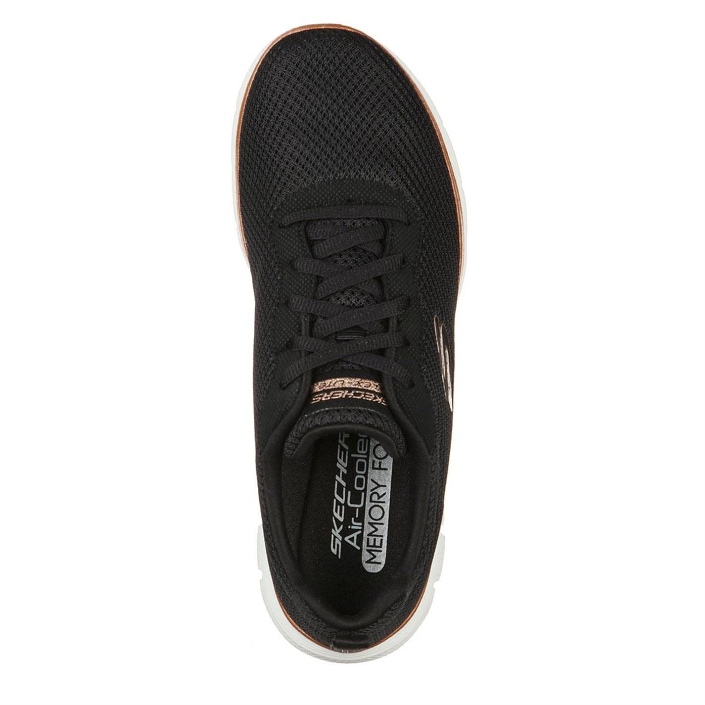 Skechers Flex Low Top Lace-Up Sneakers