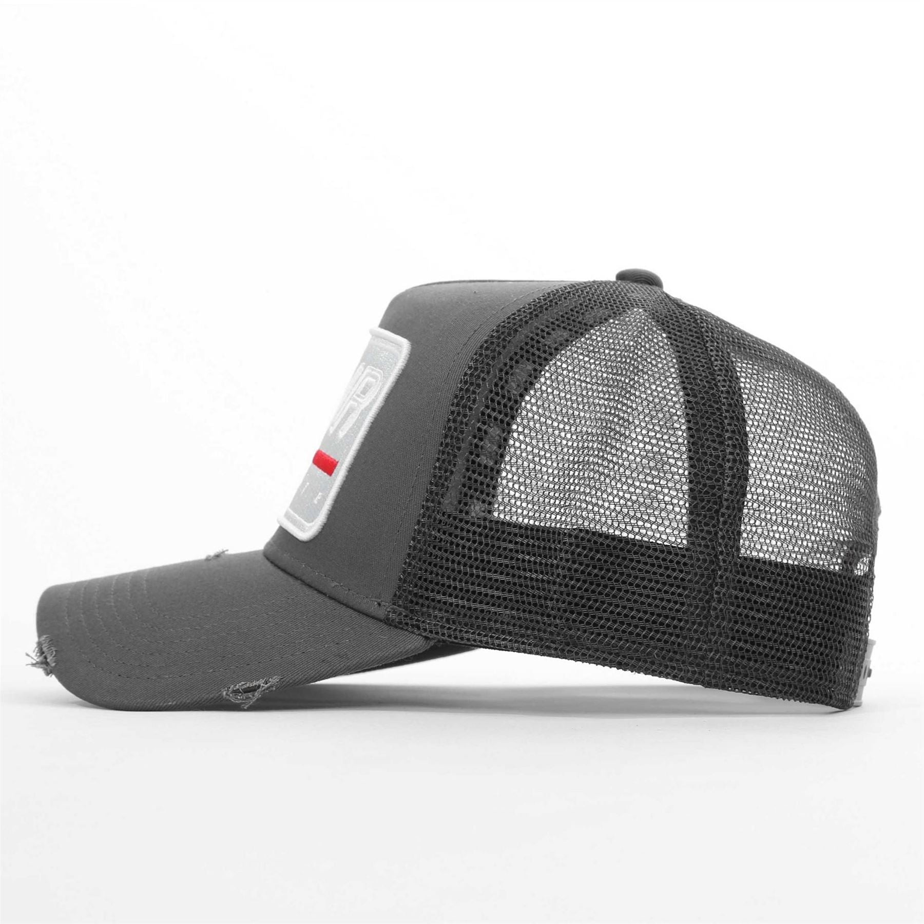 Societe Noir Paris Lettering Trucker Cap