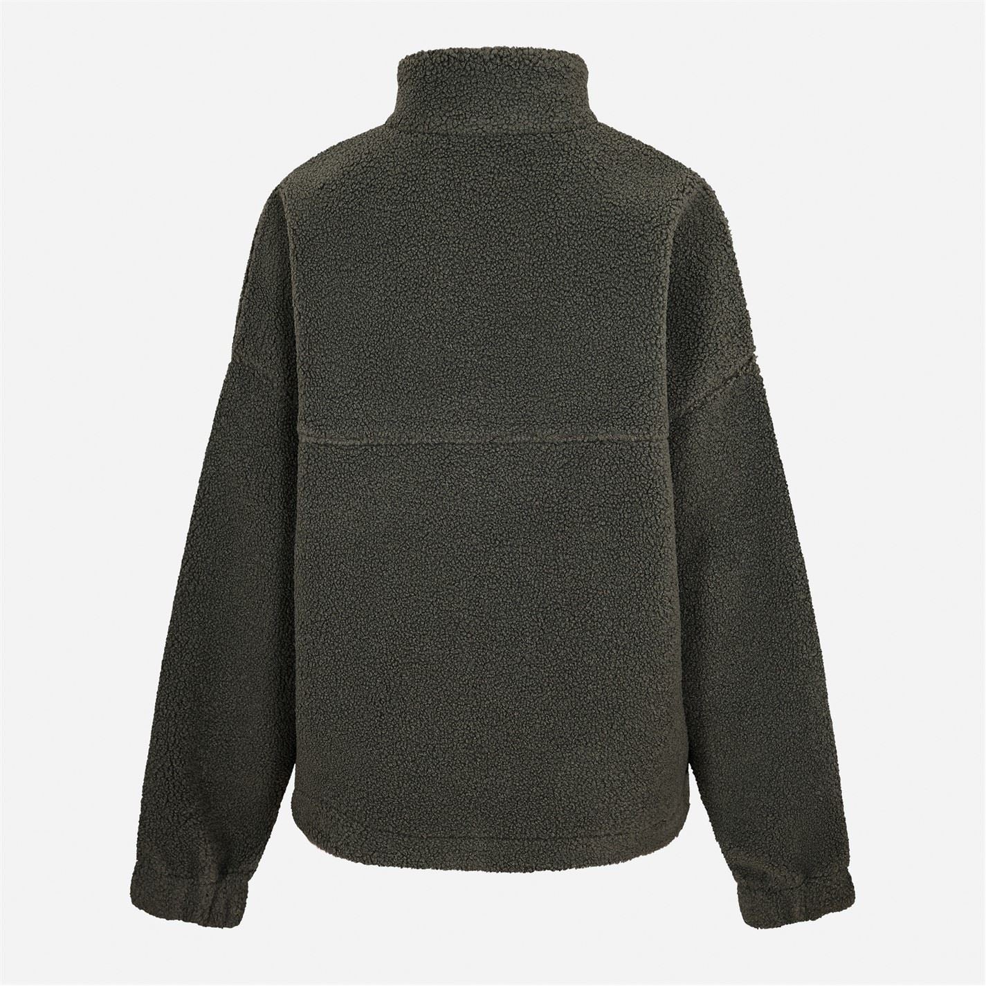 USA Pro Womens Borg Quarter Zip Fleece