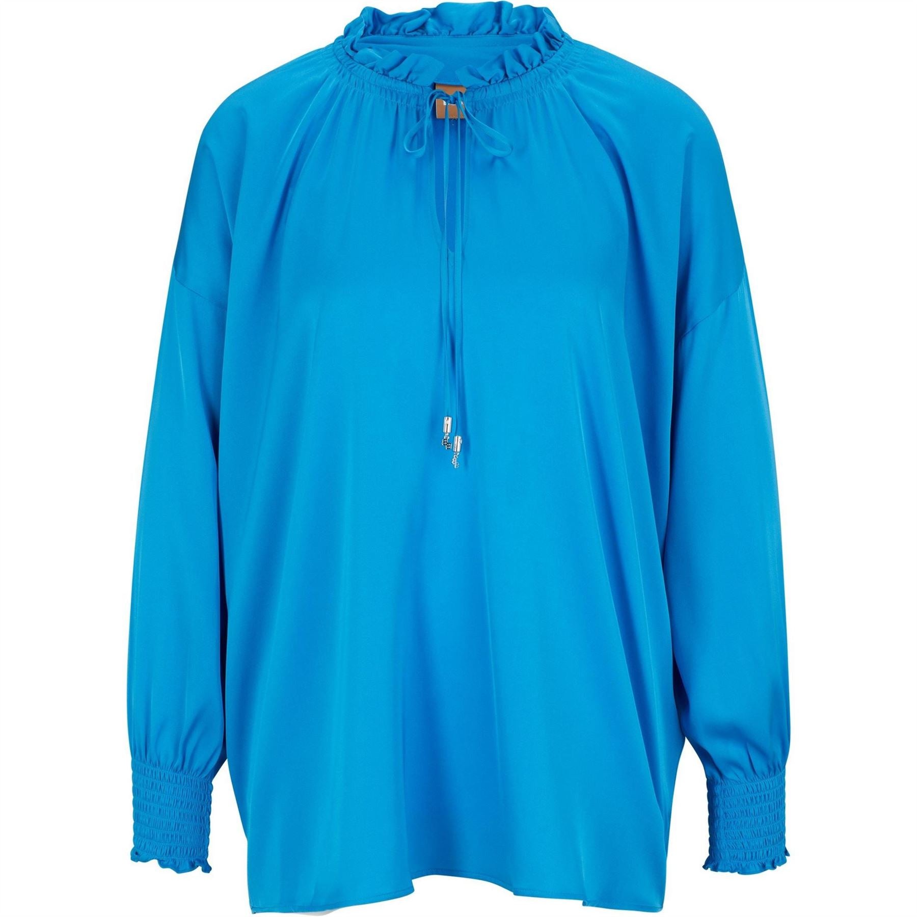 Boss Baratina Blouse, Drawstring Neckline