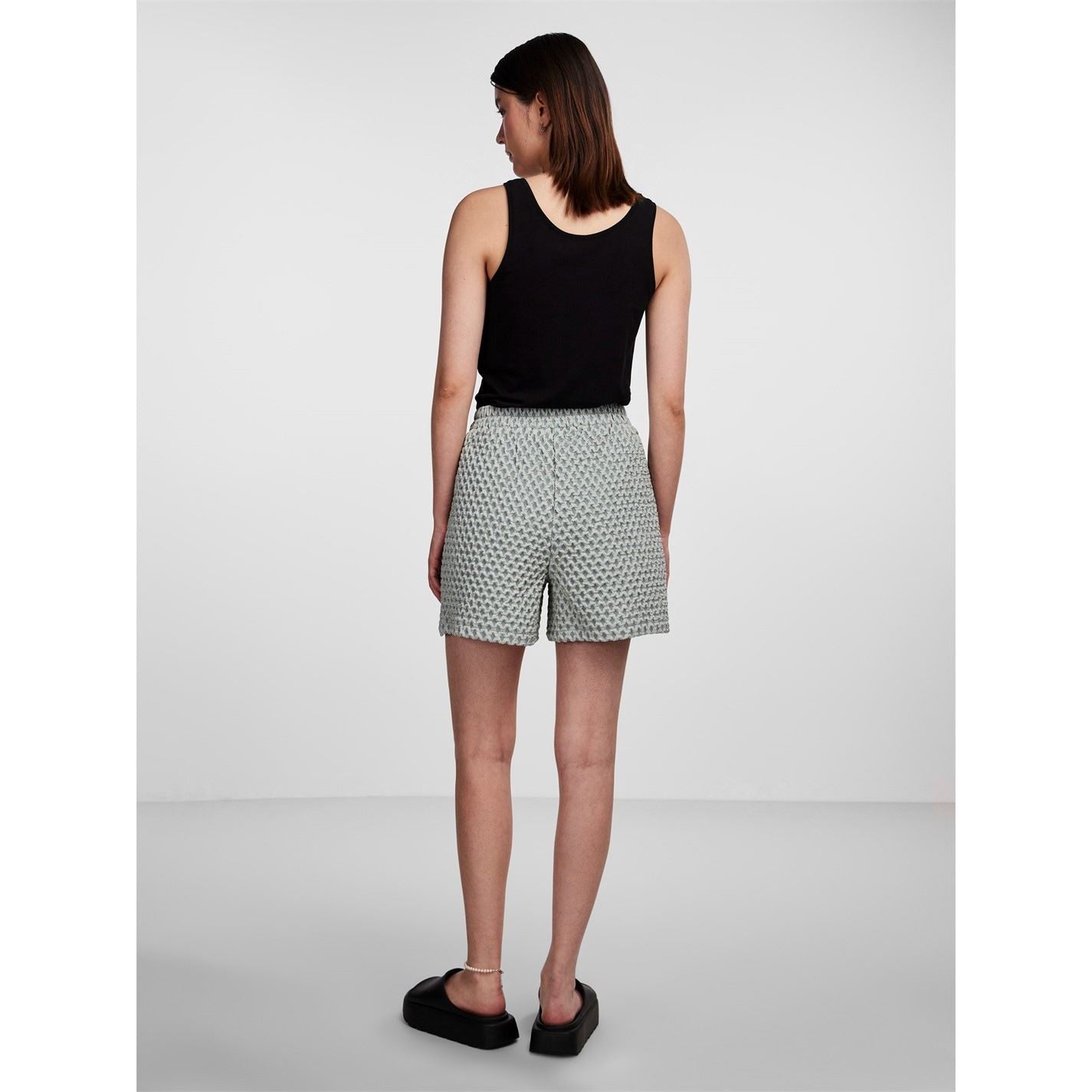 Pieces High Rise Bermuda Shorts