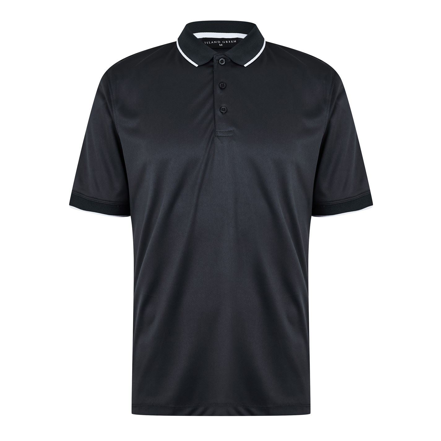 Island Green Performance Polo Golf Shirt Mens