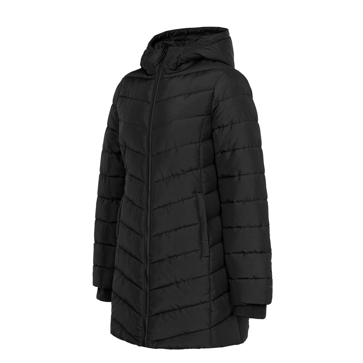 Slazenger Womens Mid Length Padded Jacket