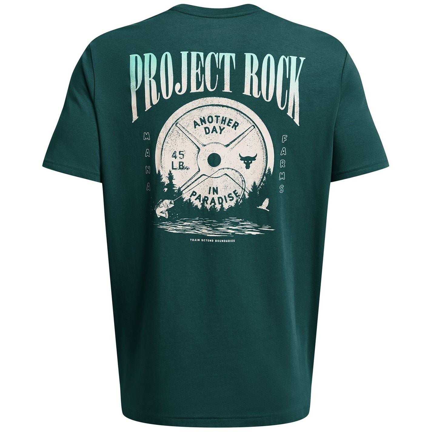 Under Armour Large Genie Graphic Regular Fit Crew Neck Short Sleeve T-Shirt