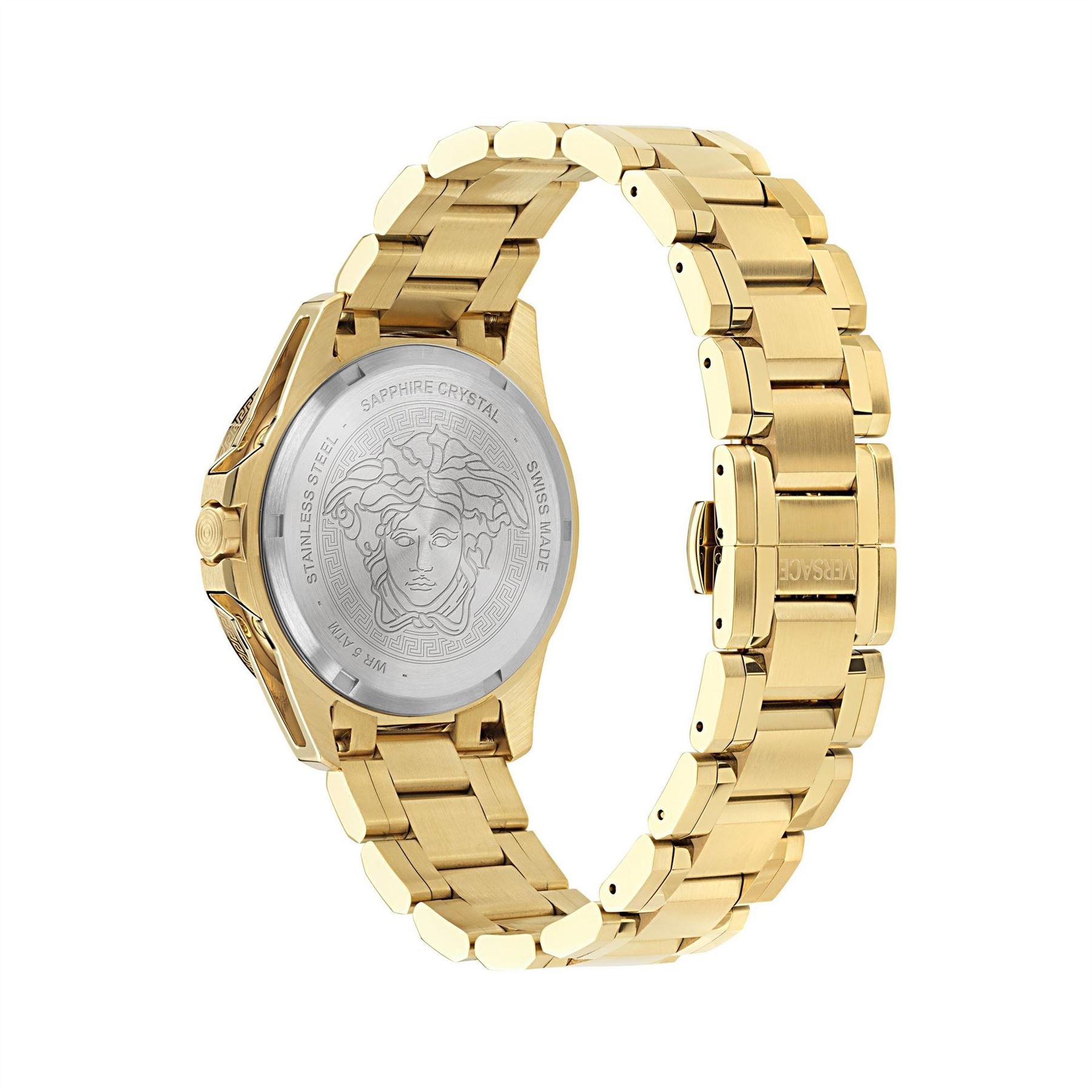 Versace Sn71 Steel Bracelet Strap Analogue Fashion Watch