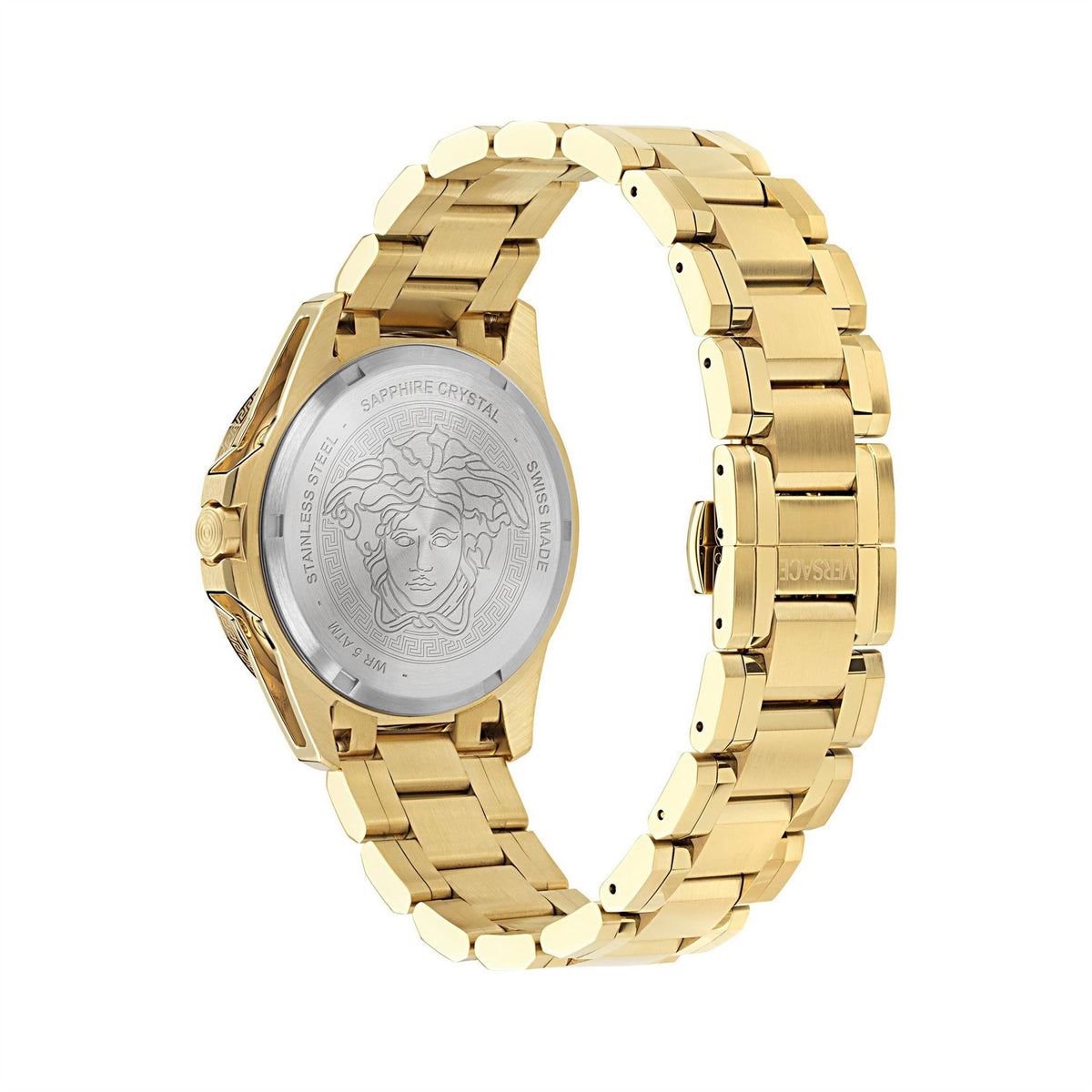 Versace Sn71 Steel Bracelet Strap Analogue Fashion Watch