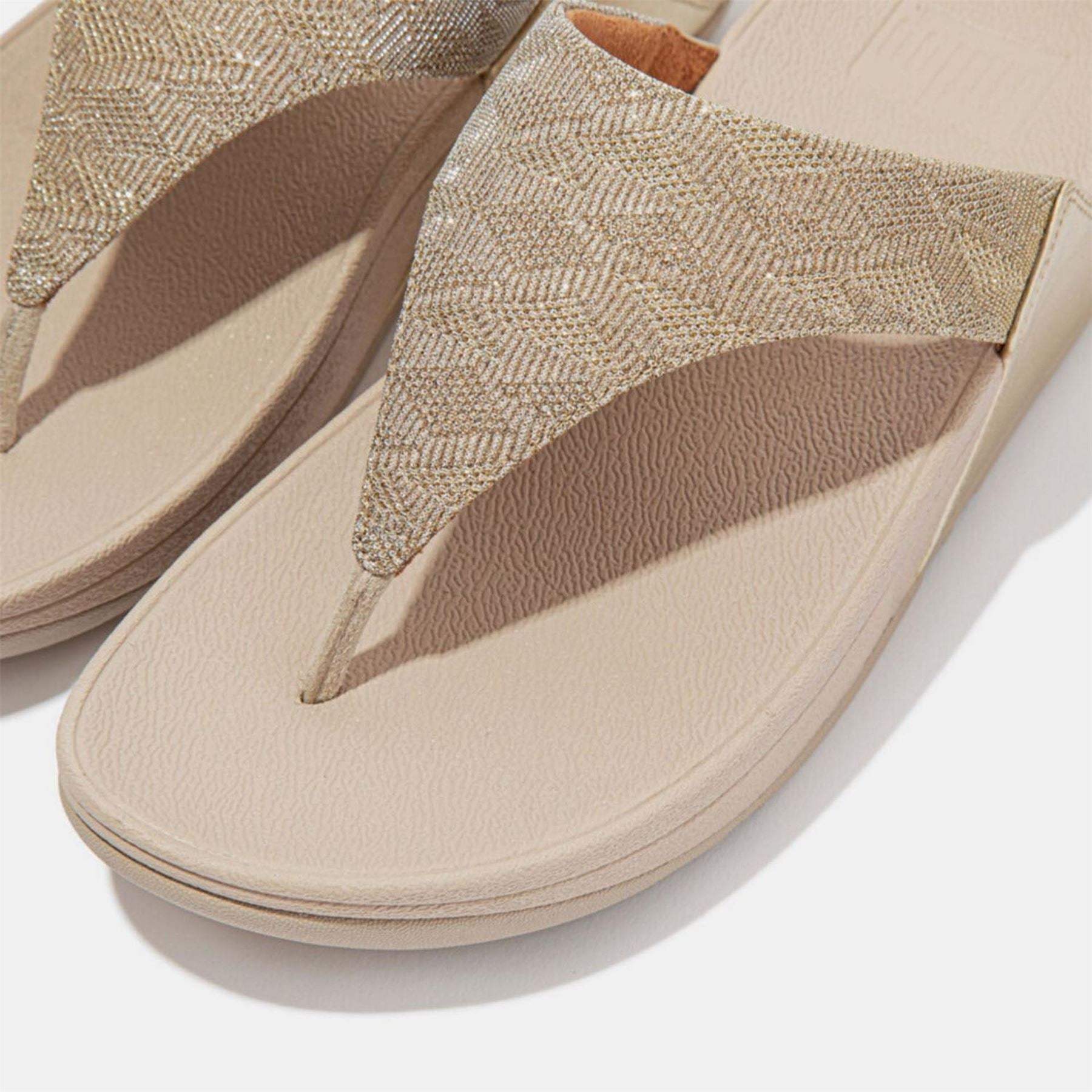 FitFlop Glitz Toe Post Sandals