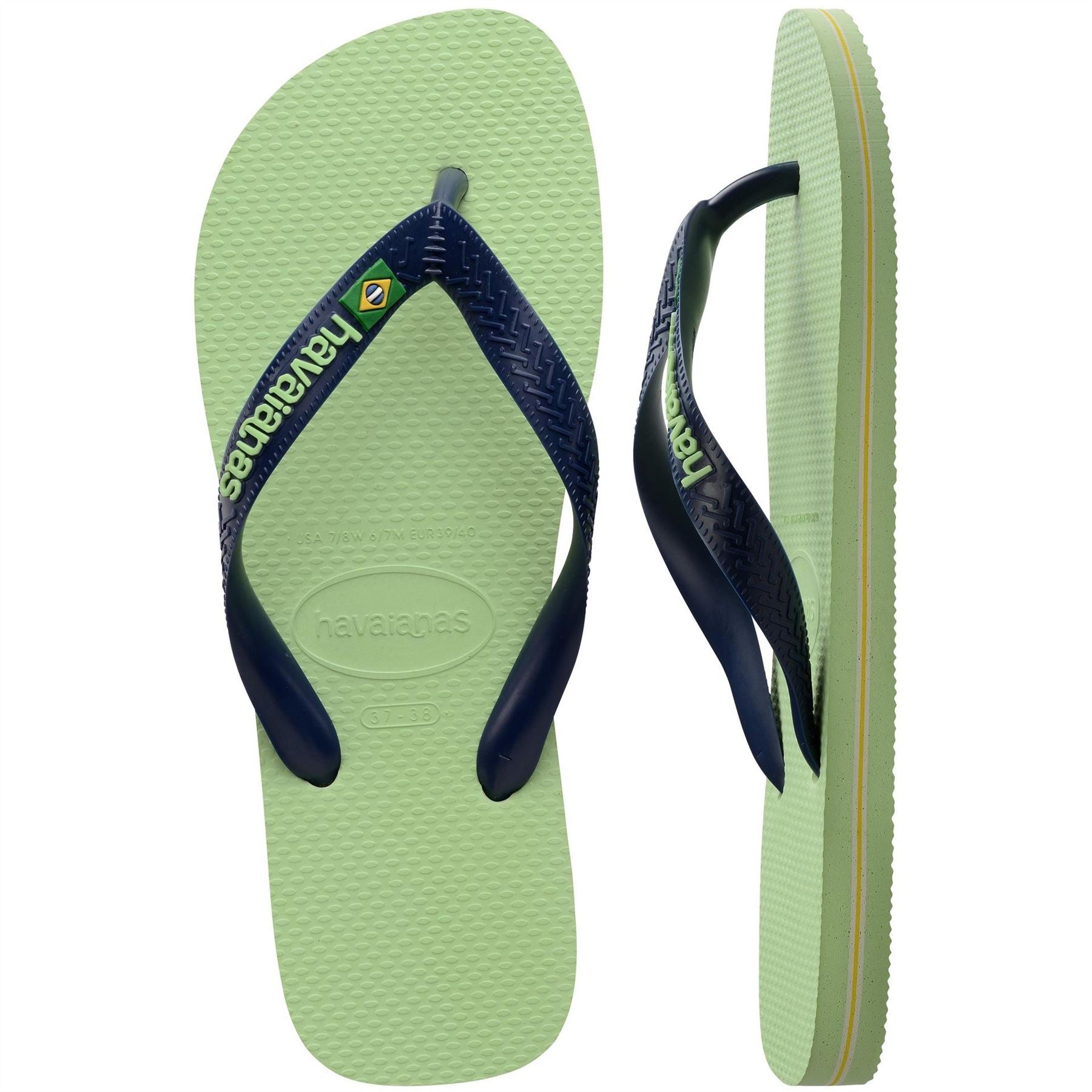 Havaianas Womens Hav. Brasil Logo Ruby Red Ruby Red Flip Flops