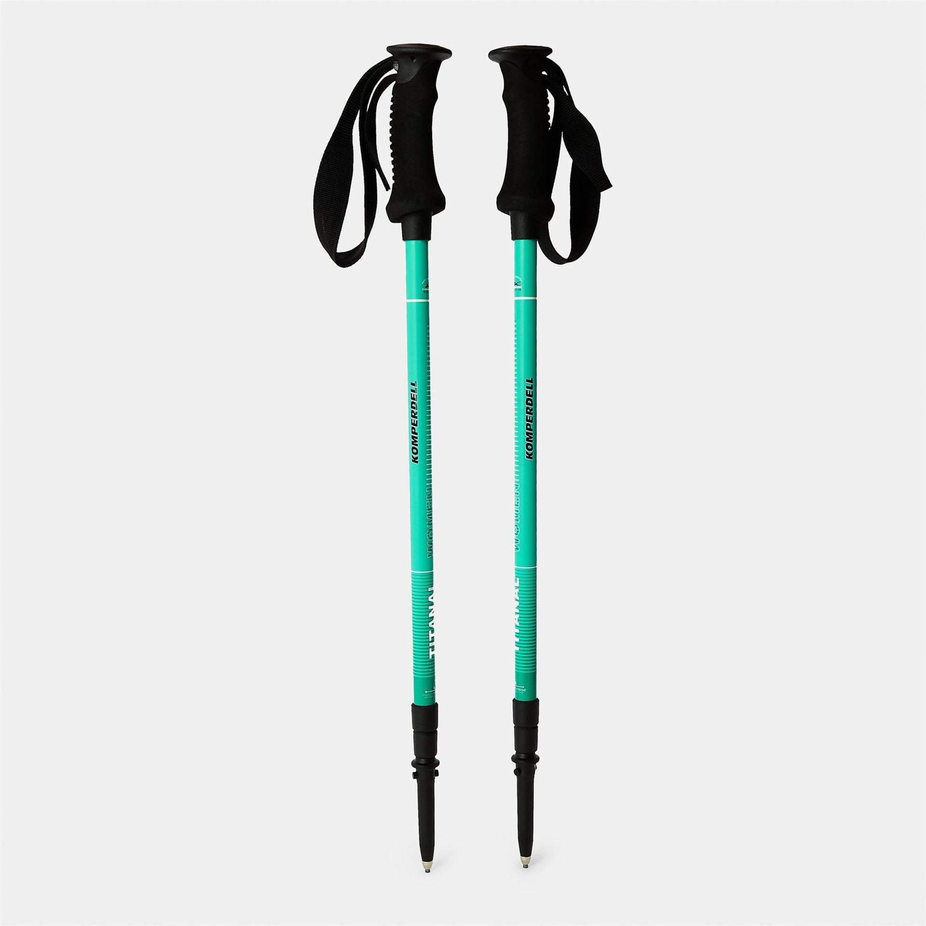 Komperdell Womens Titanal Tl Ski Poles