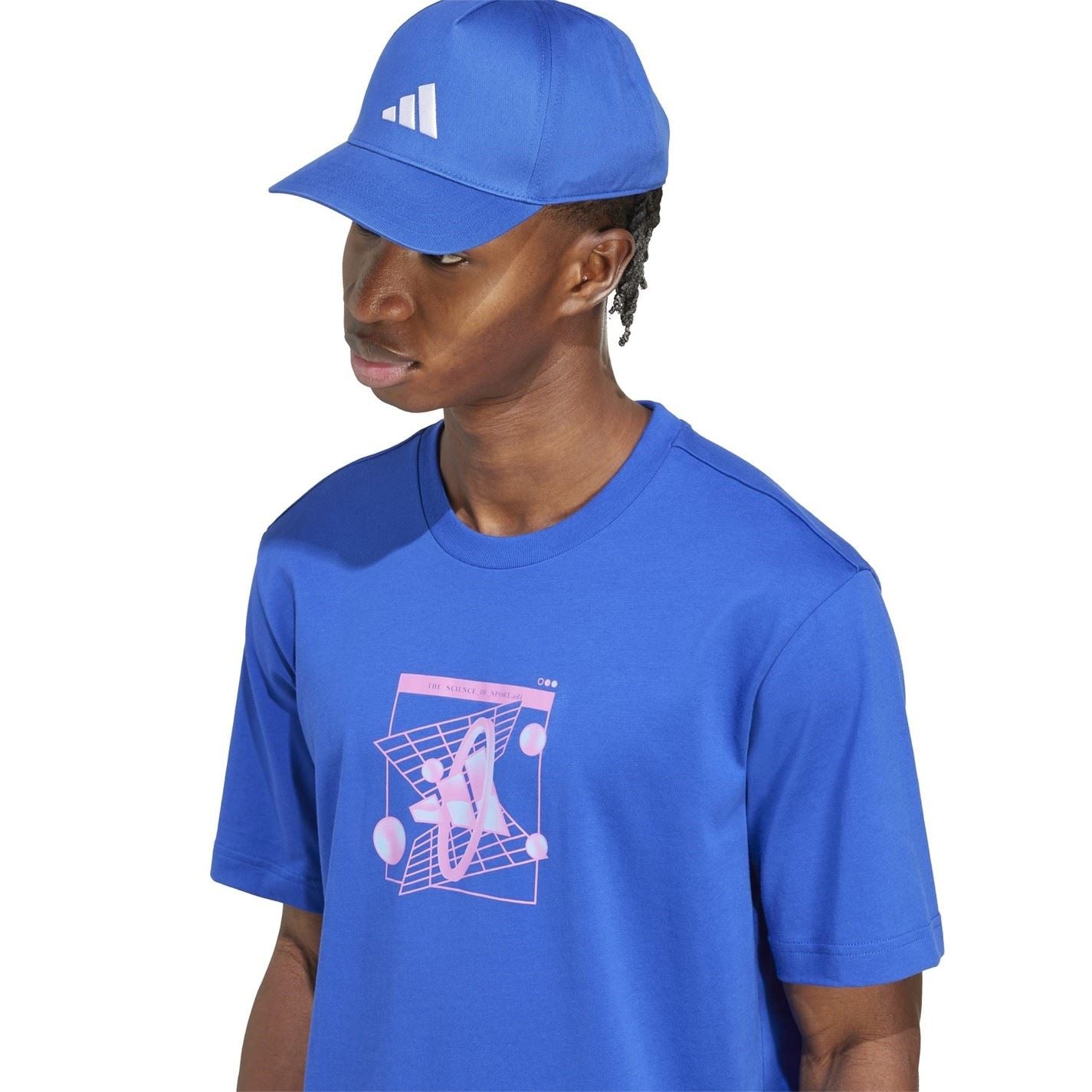 adidas Mens Essentials Single Jersey Logo T-Shirt