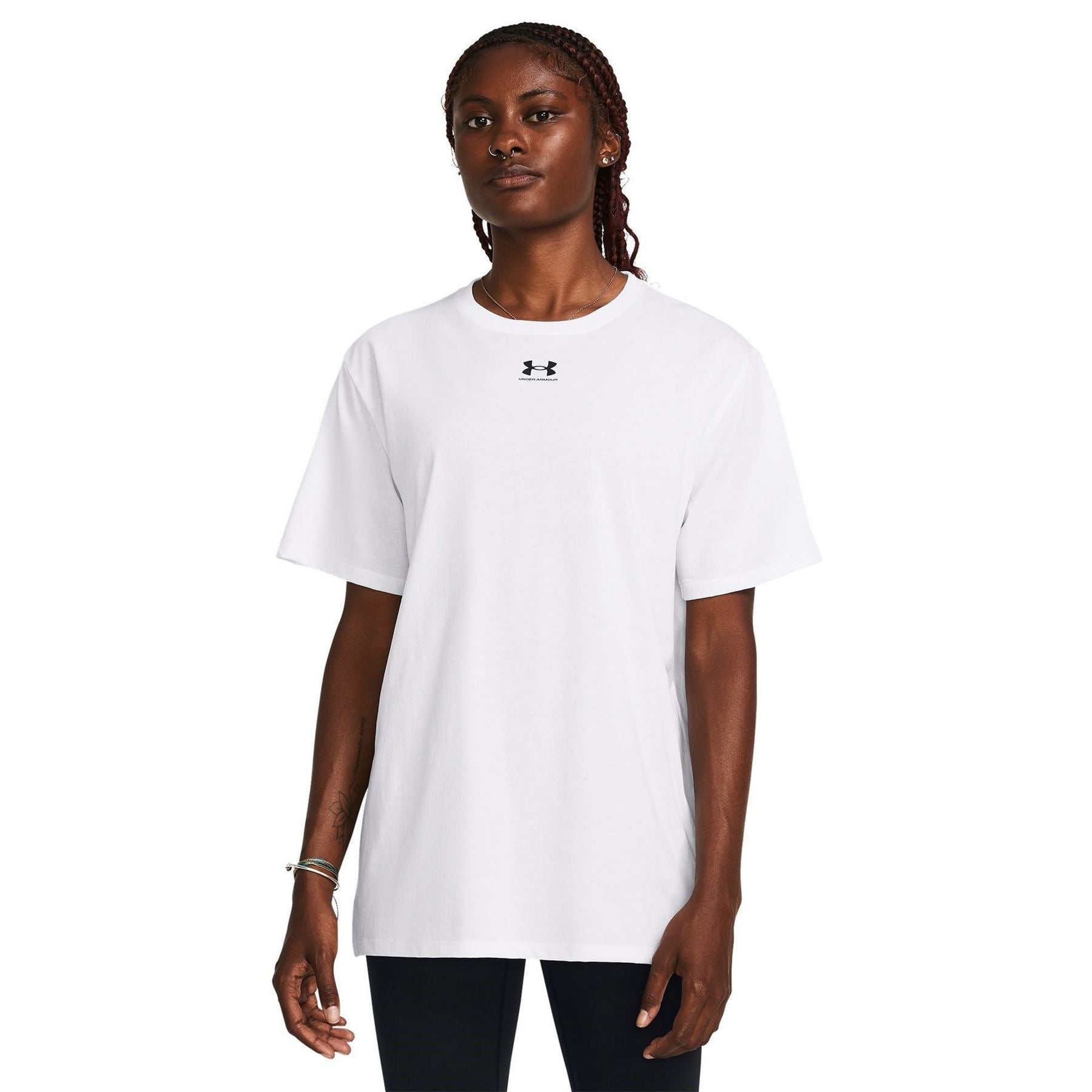 Under Armour Womens Campus Oversize Short Sleeve T-Shirt