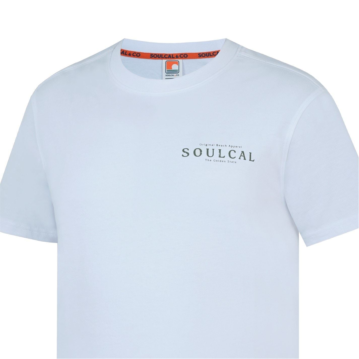 SoulCal Regular Fit Geographic Print Crew Neck T-Shirt