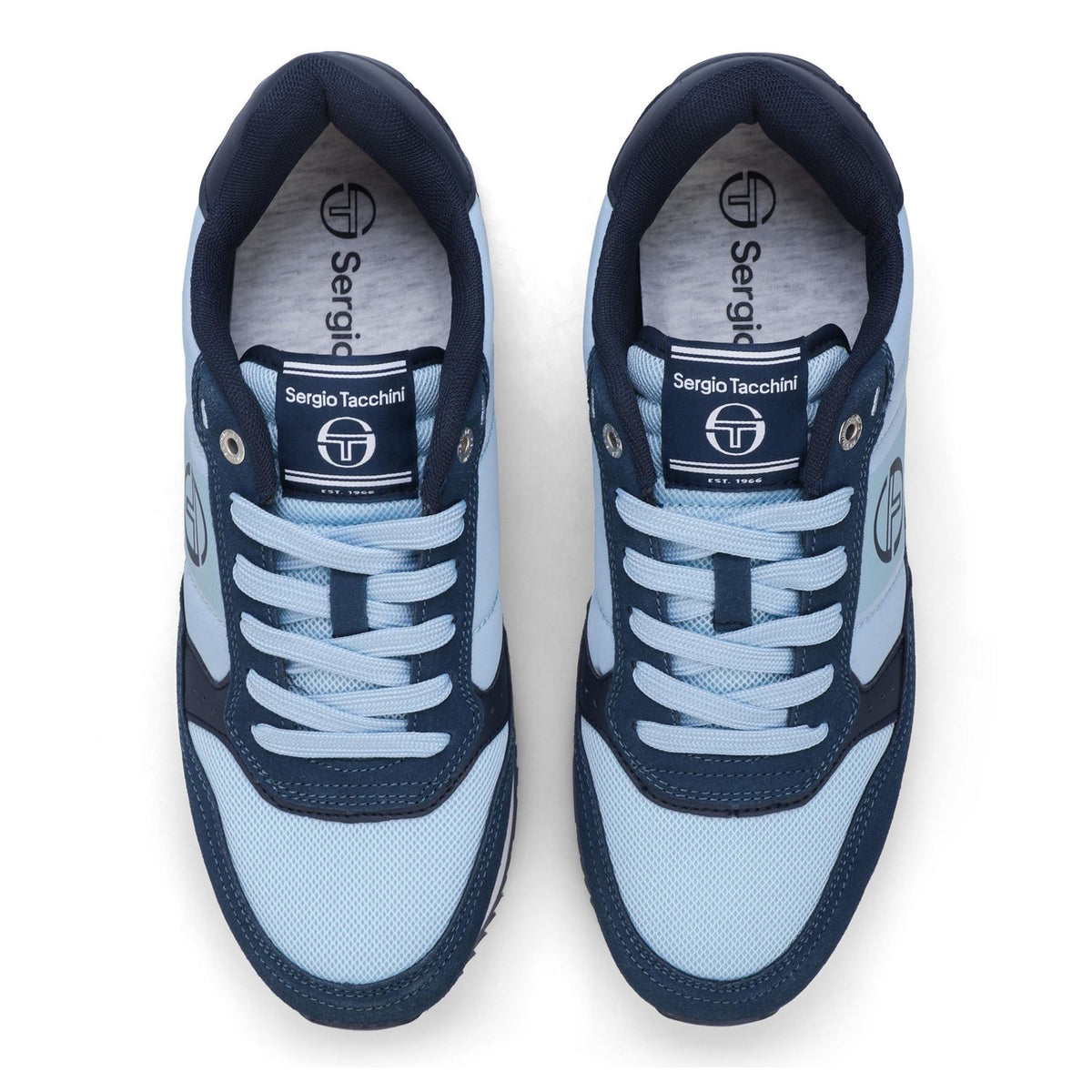 Sergio Tacchini Monza Low Top Trainers with Logo Print