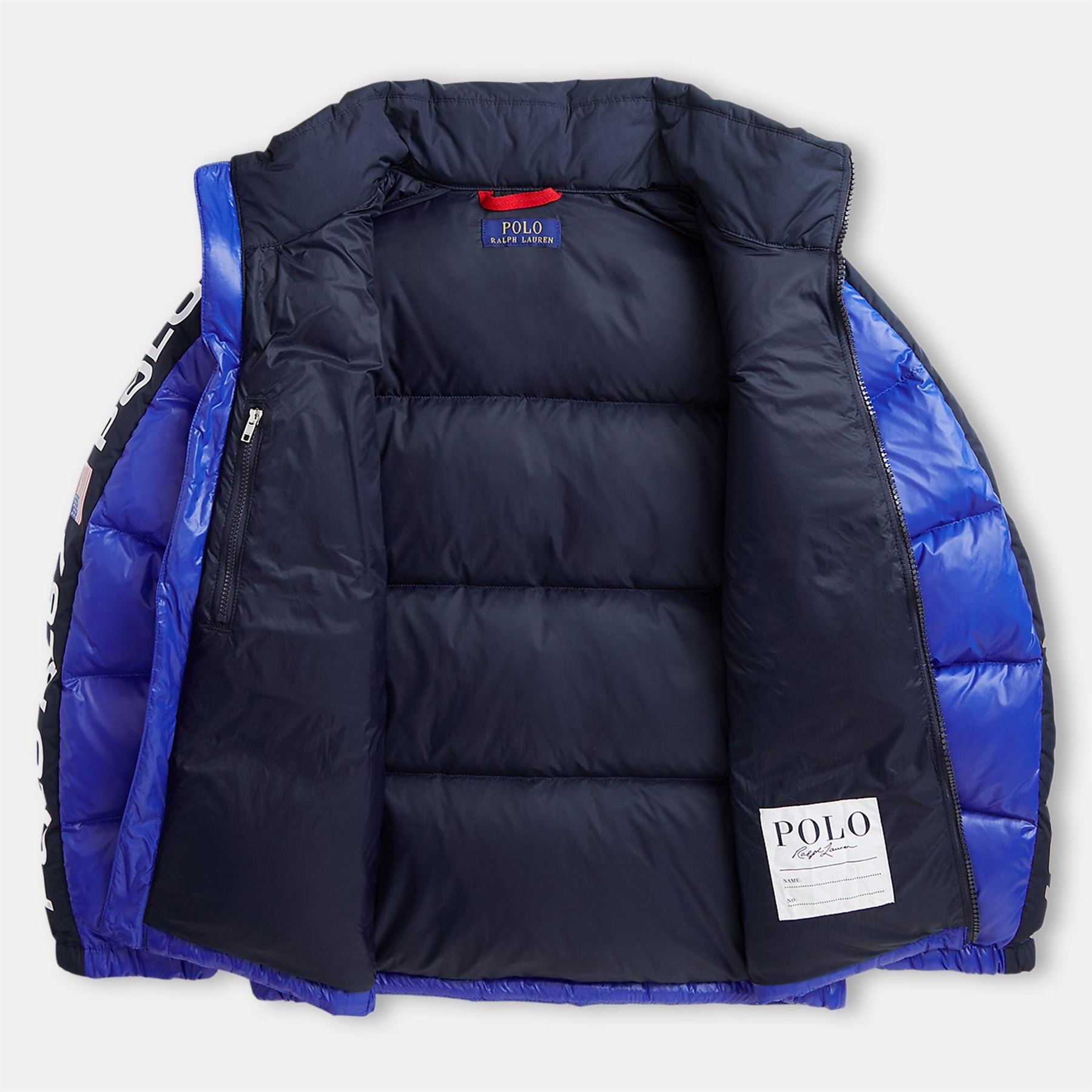 Polo Ralph Lauren Puffer Bomber Lettering Jacket
