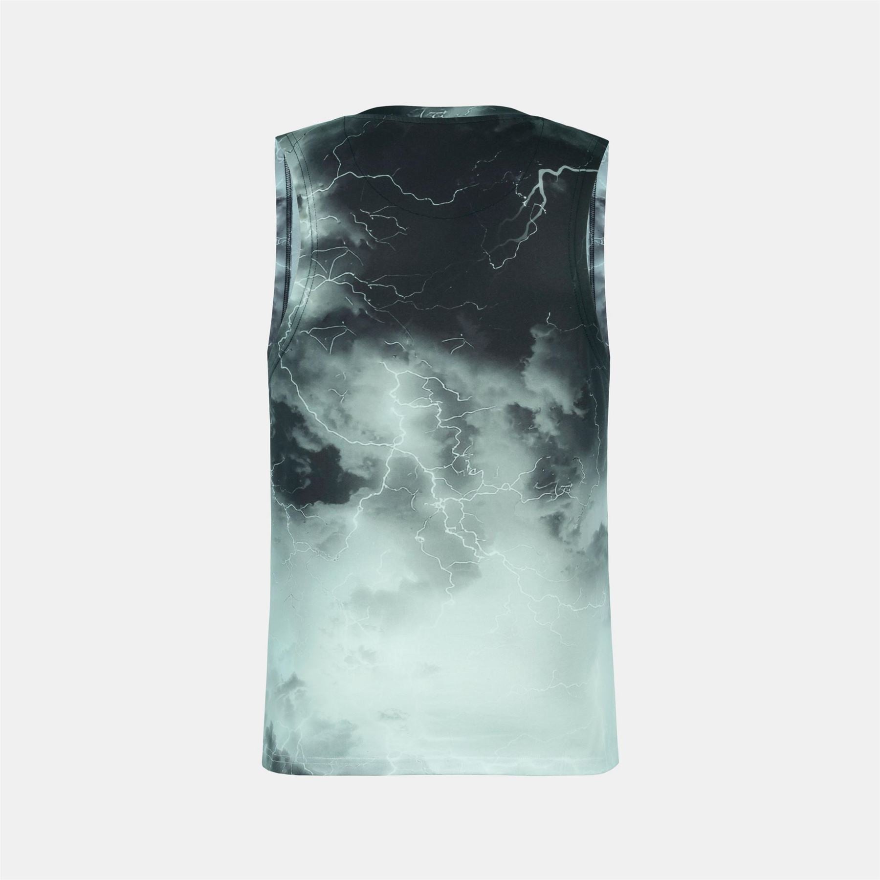 Firetrap Sub Lightning Print Cotton Muscle Vest