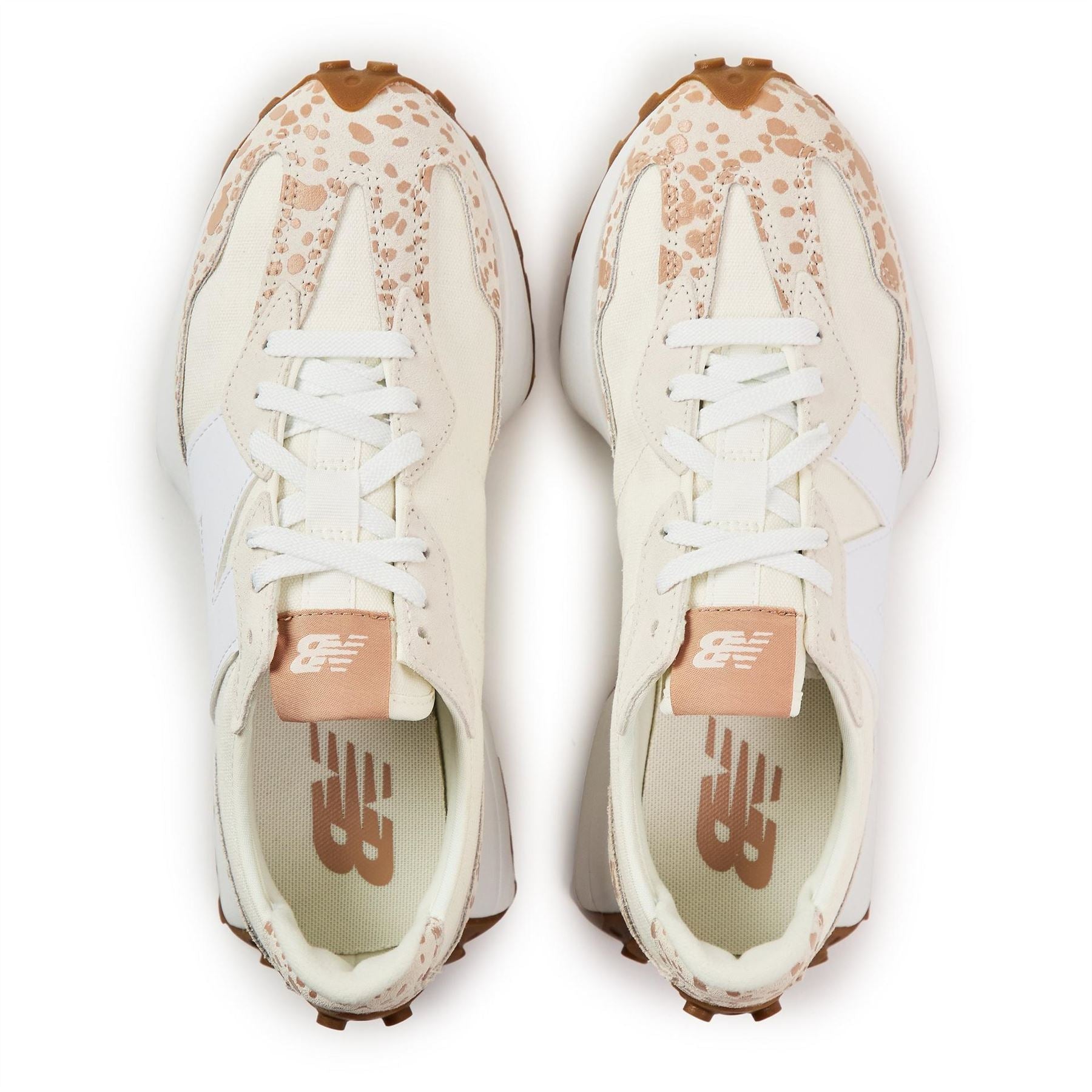 New Balance Balances 327 Animal Print Trainers
