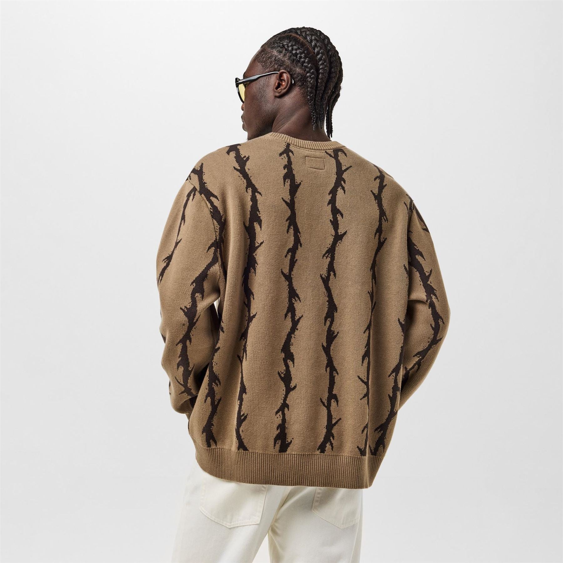 Vans Adults Skate Thorn Walnut Crew Sweatshirt