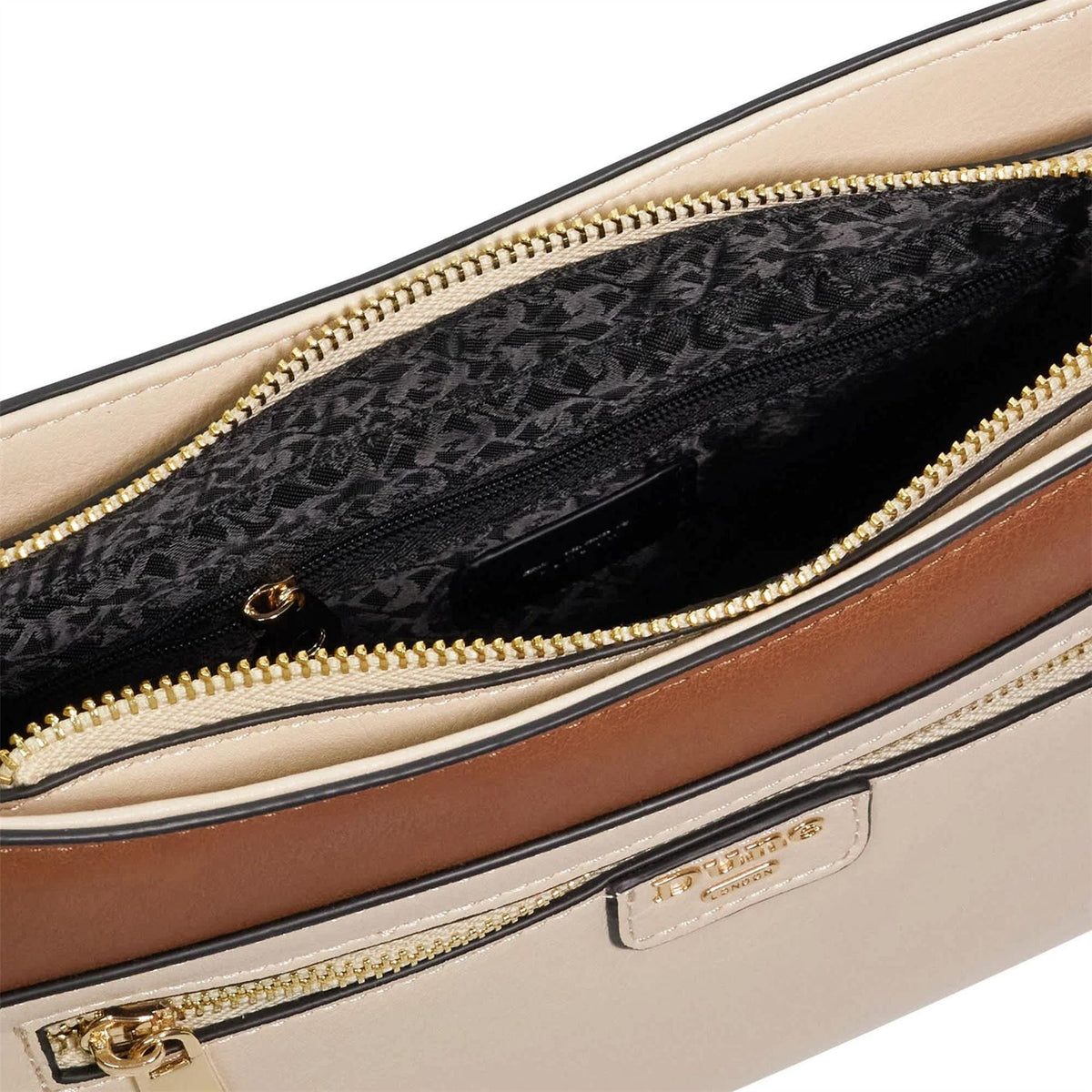 Dune London Crossbody Color Block Handbag with Detachable Strap