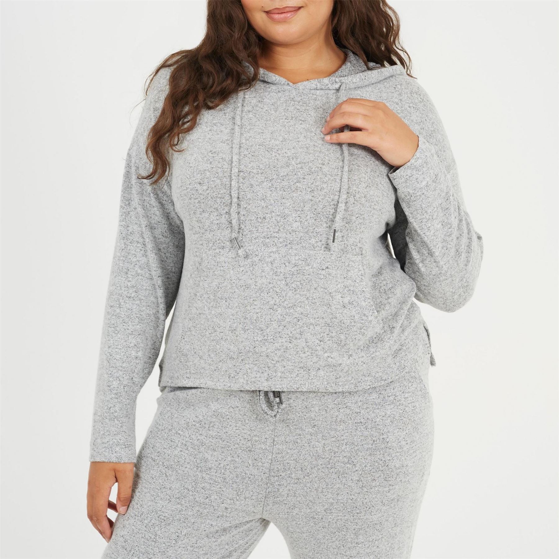 Brave Soul Hooded Neck Long Sleeve Sweatshirt