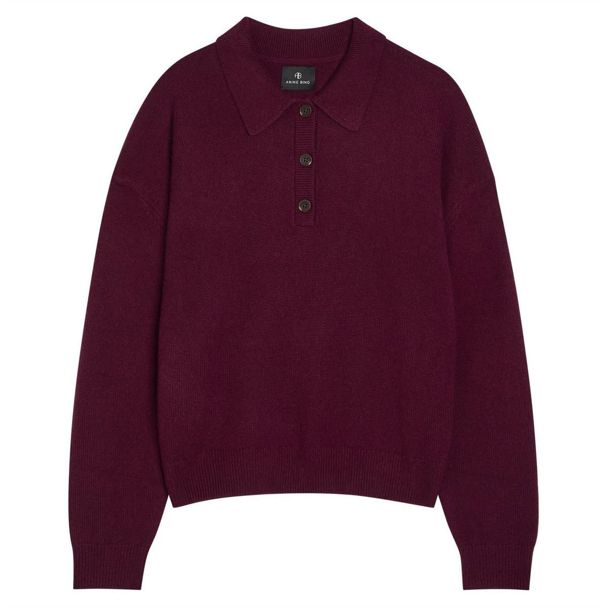 Anine Bing Lee Polo Sweater