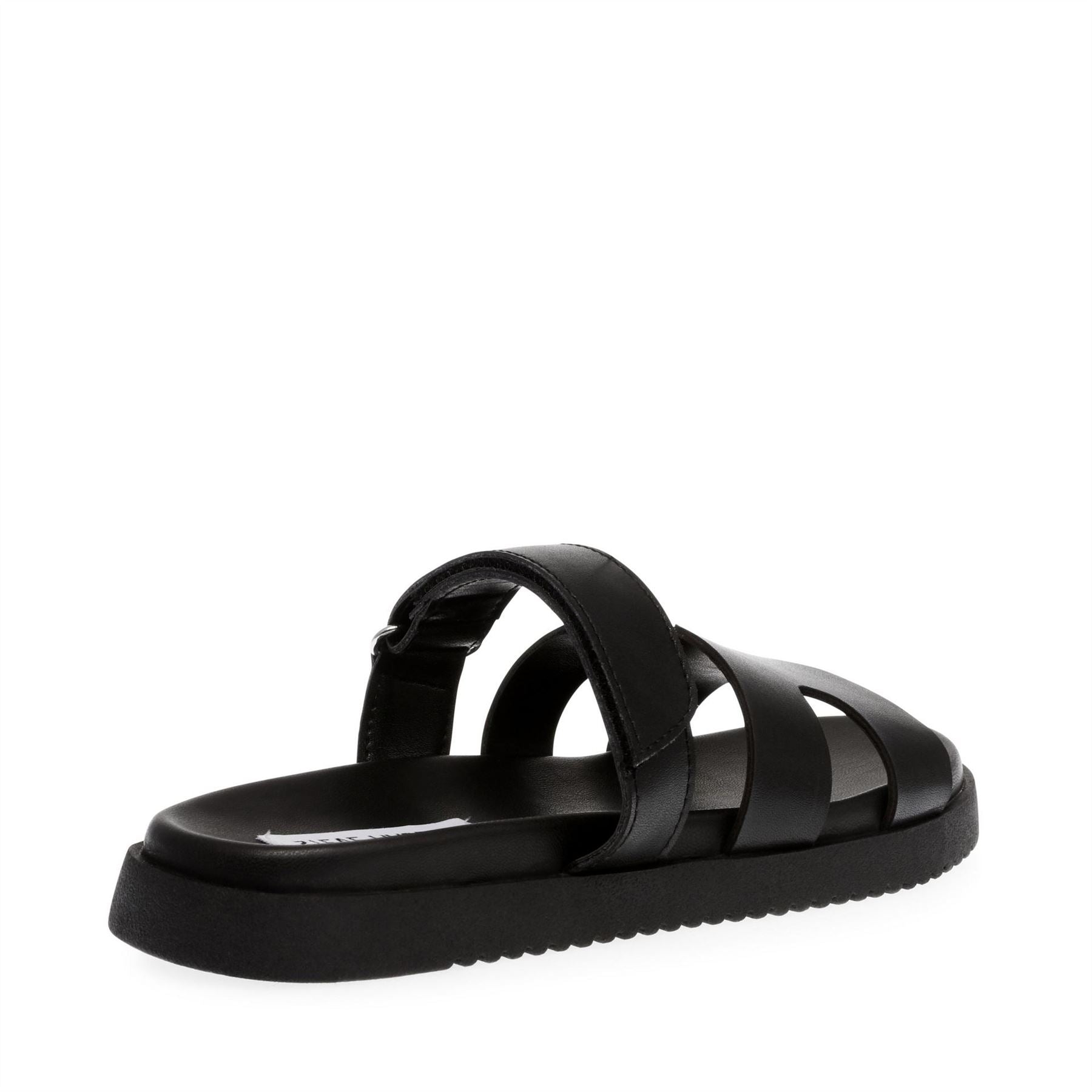 Steve Madden Textured Open Toe Slide Sandals