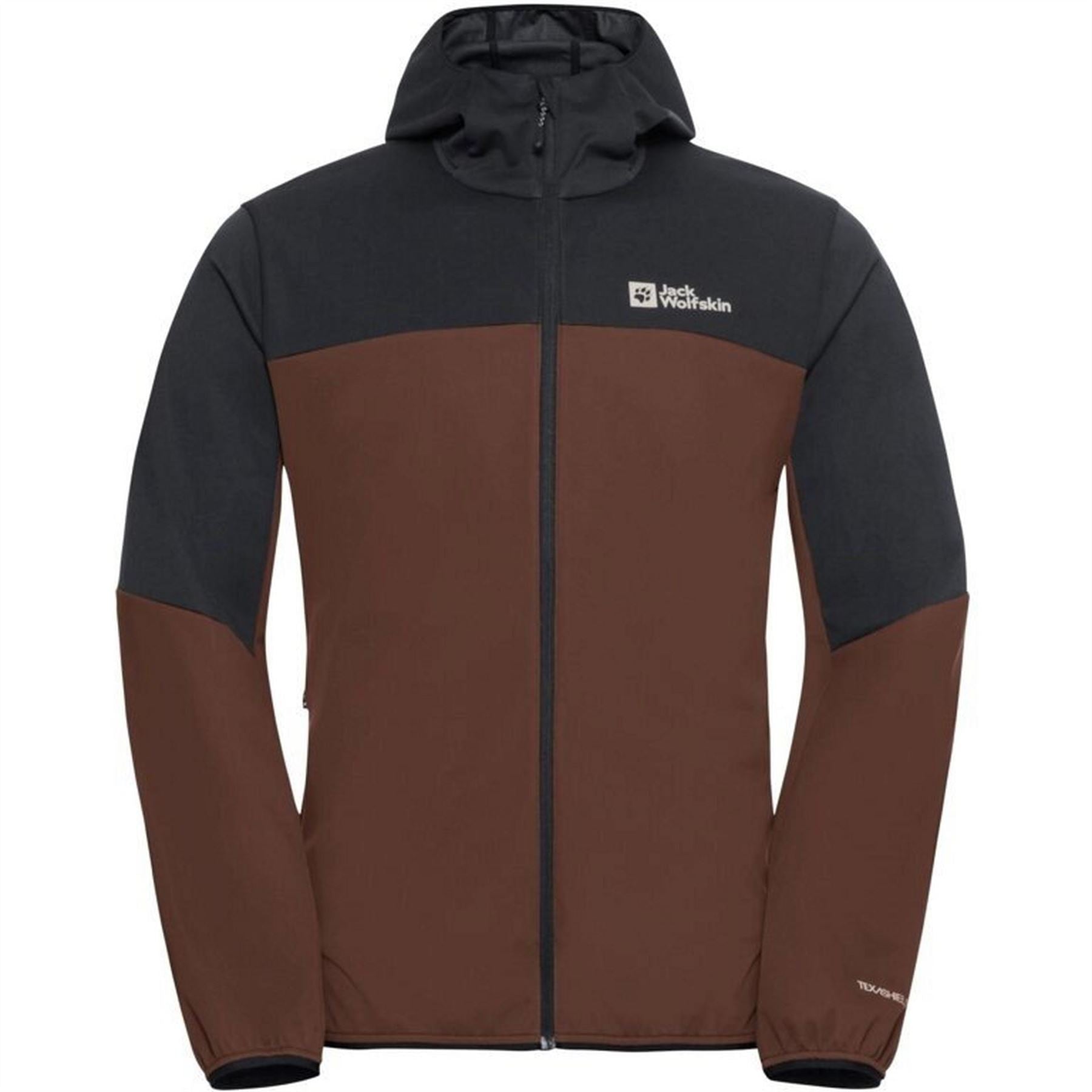 Jack Wolfskin Feldberg Water Resistant Windproof Hooded Long Sleeve Softshell Jacket