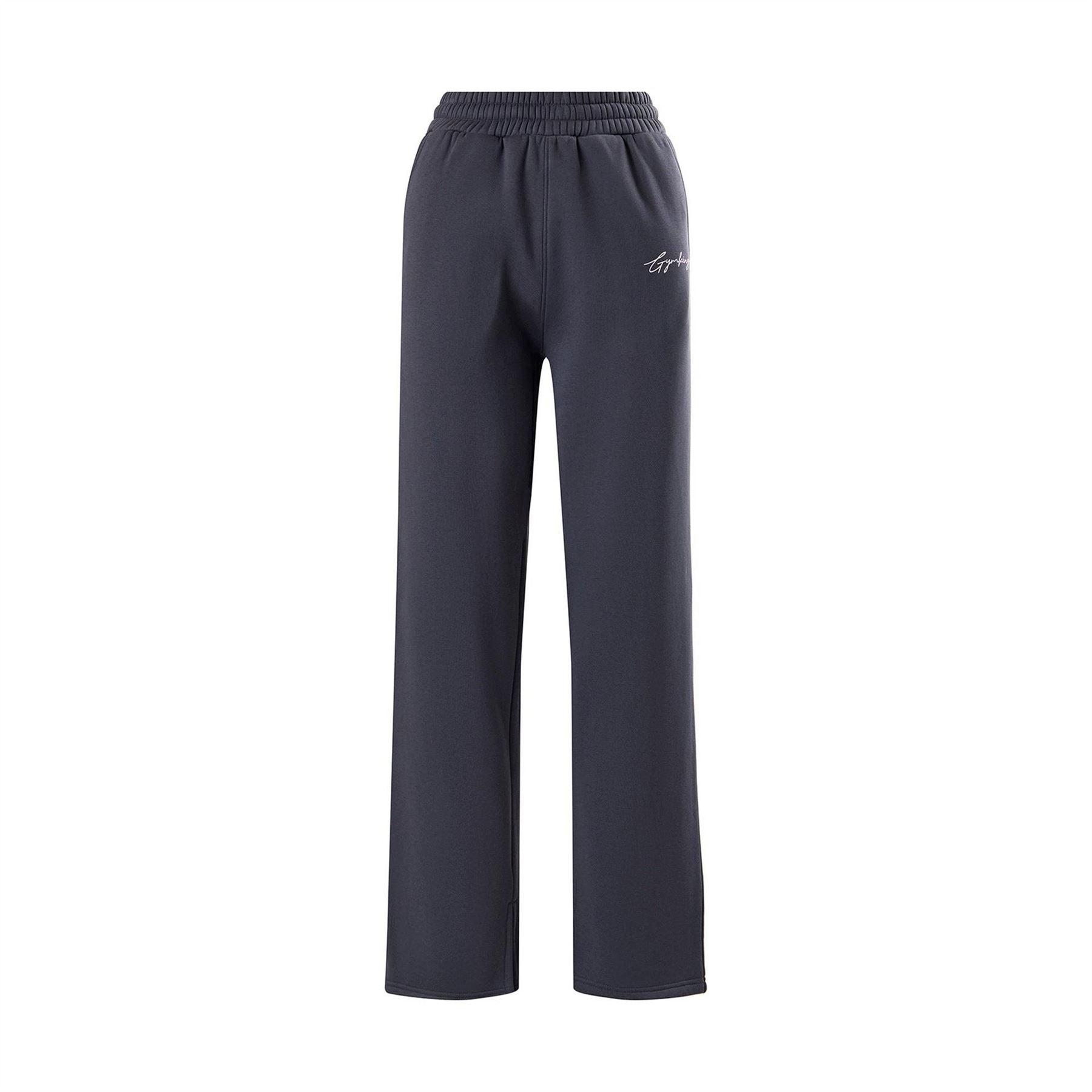 Gym King Reset High Waisted Cotton Open Hem Joggers