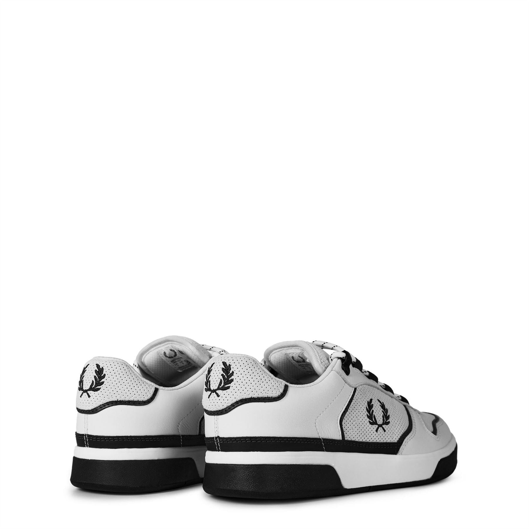 Fred Perry Court Perf Lace Up Low Top Sneakers