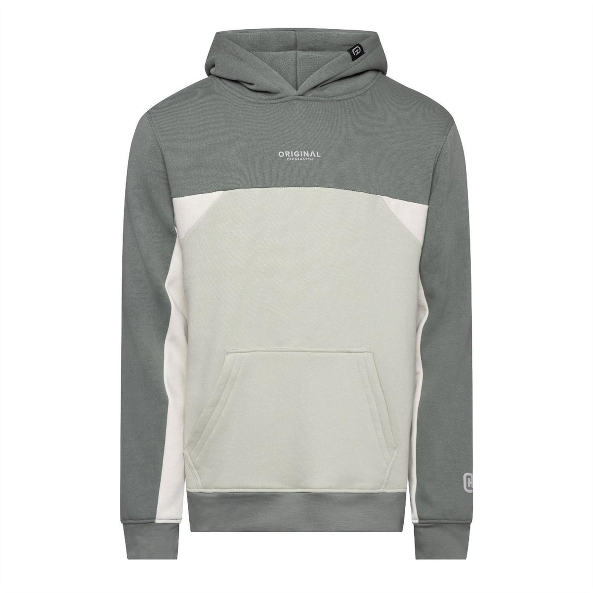 Crosshatch Castlebay Hooded Neck Kangaroo Pocket Sweatshirt