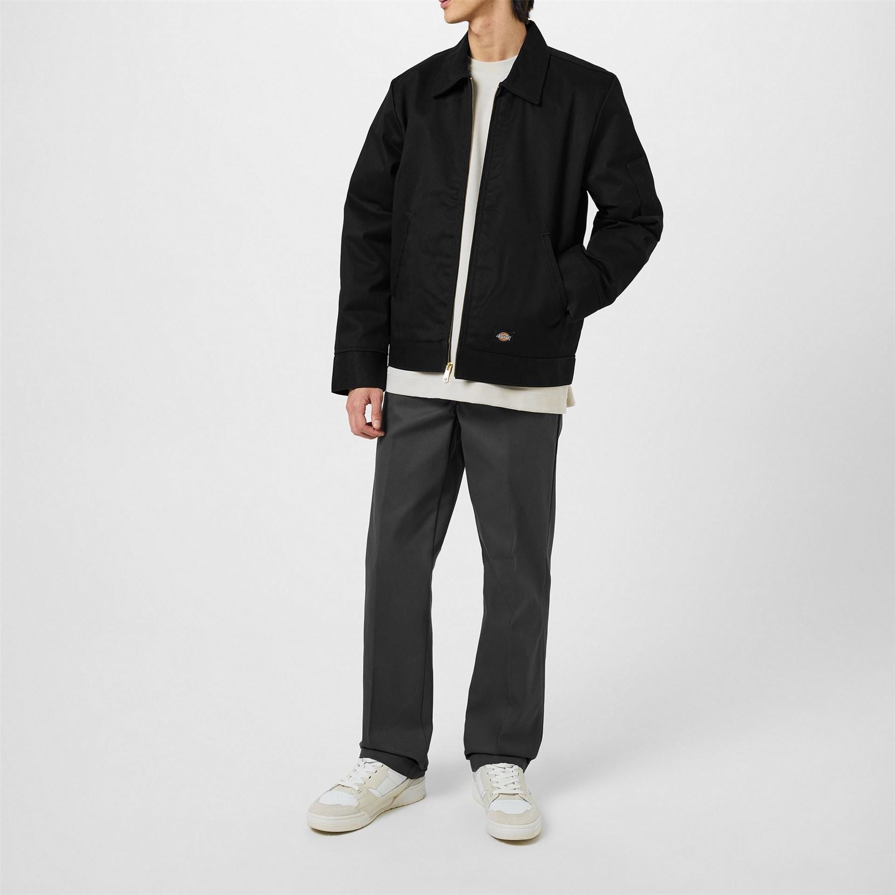 Dickies Eisenhower Water Resistant Wind Resistant Long Sleeve Harrington Jacket