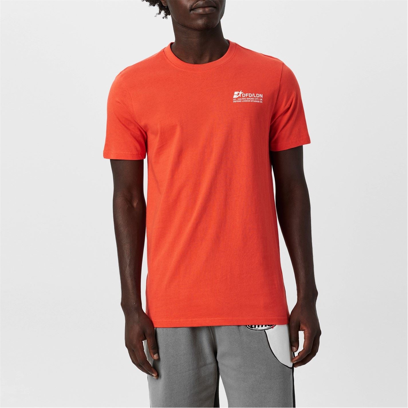 DFND London 2 Pack Regular Fit Crew Neck T-Shirt