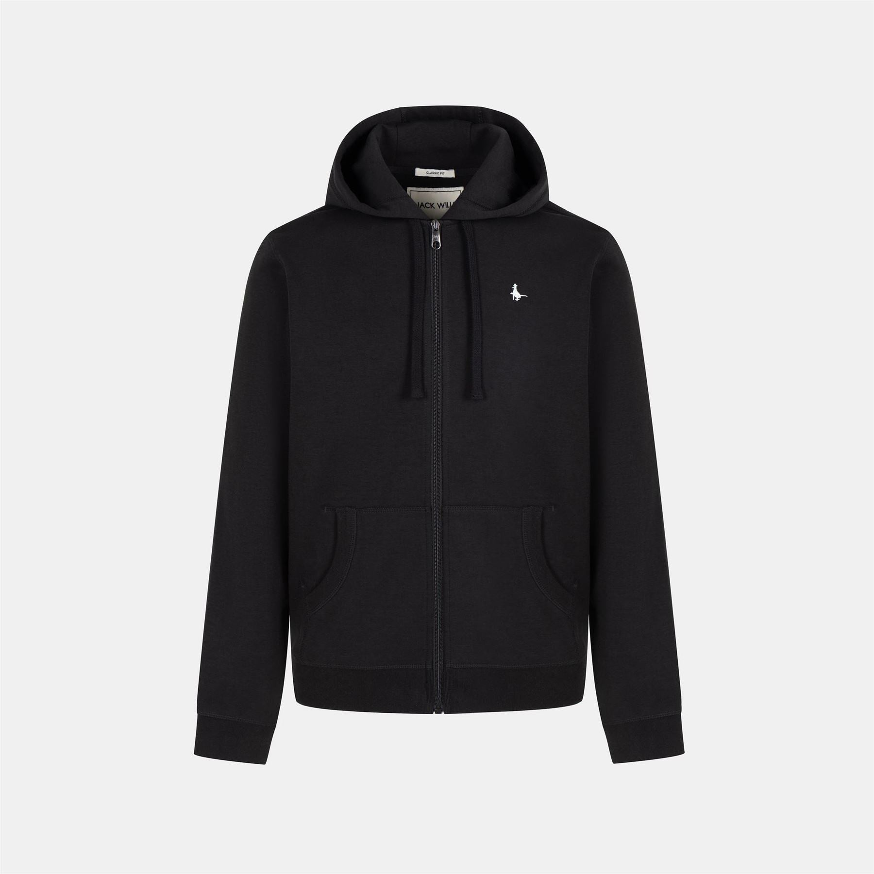 Jack Wills Mens Wills Interlock Zip Thru