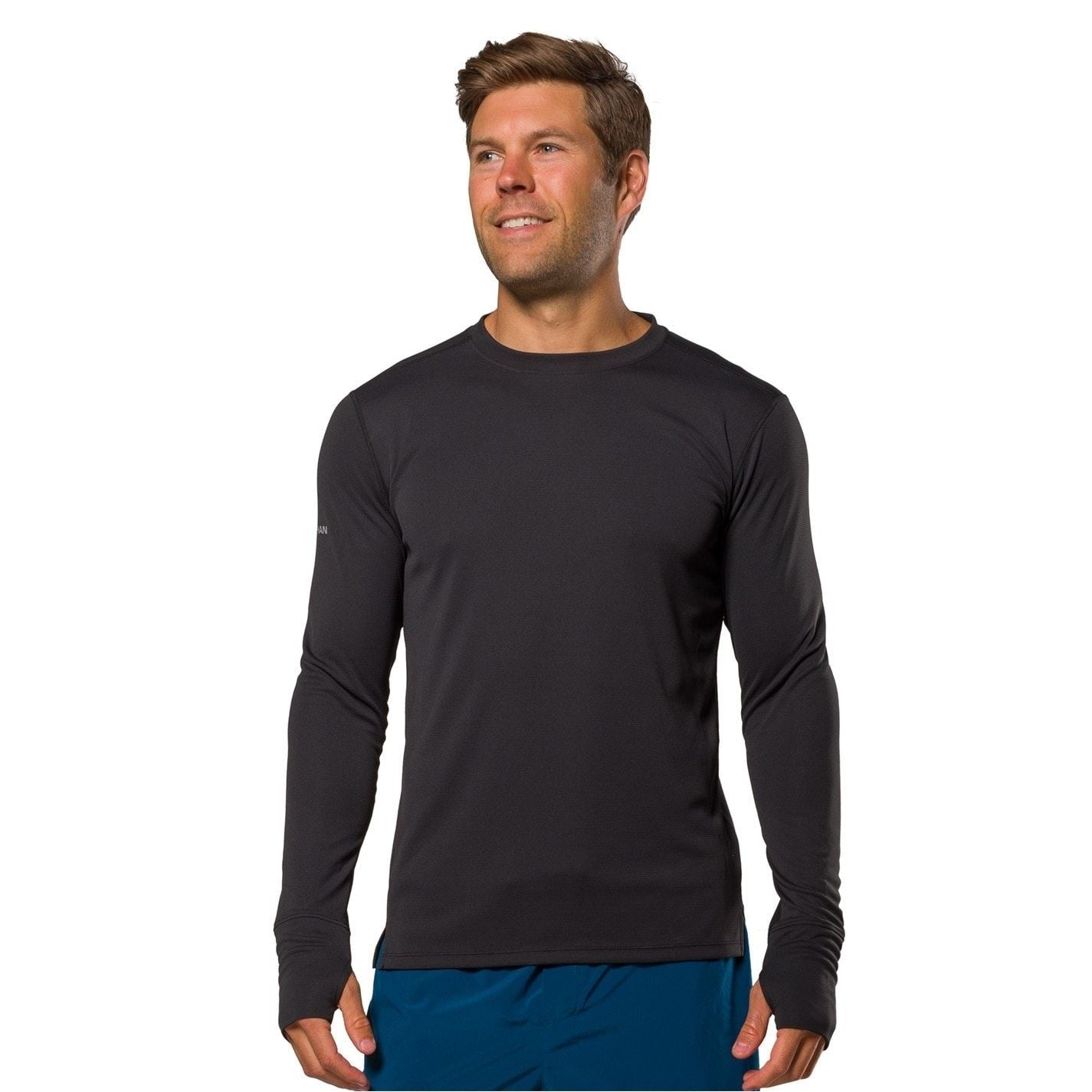 Nathan Rise Slim Fit Thumb Hole Long Sleeve Competition T-Shirt