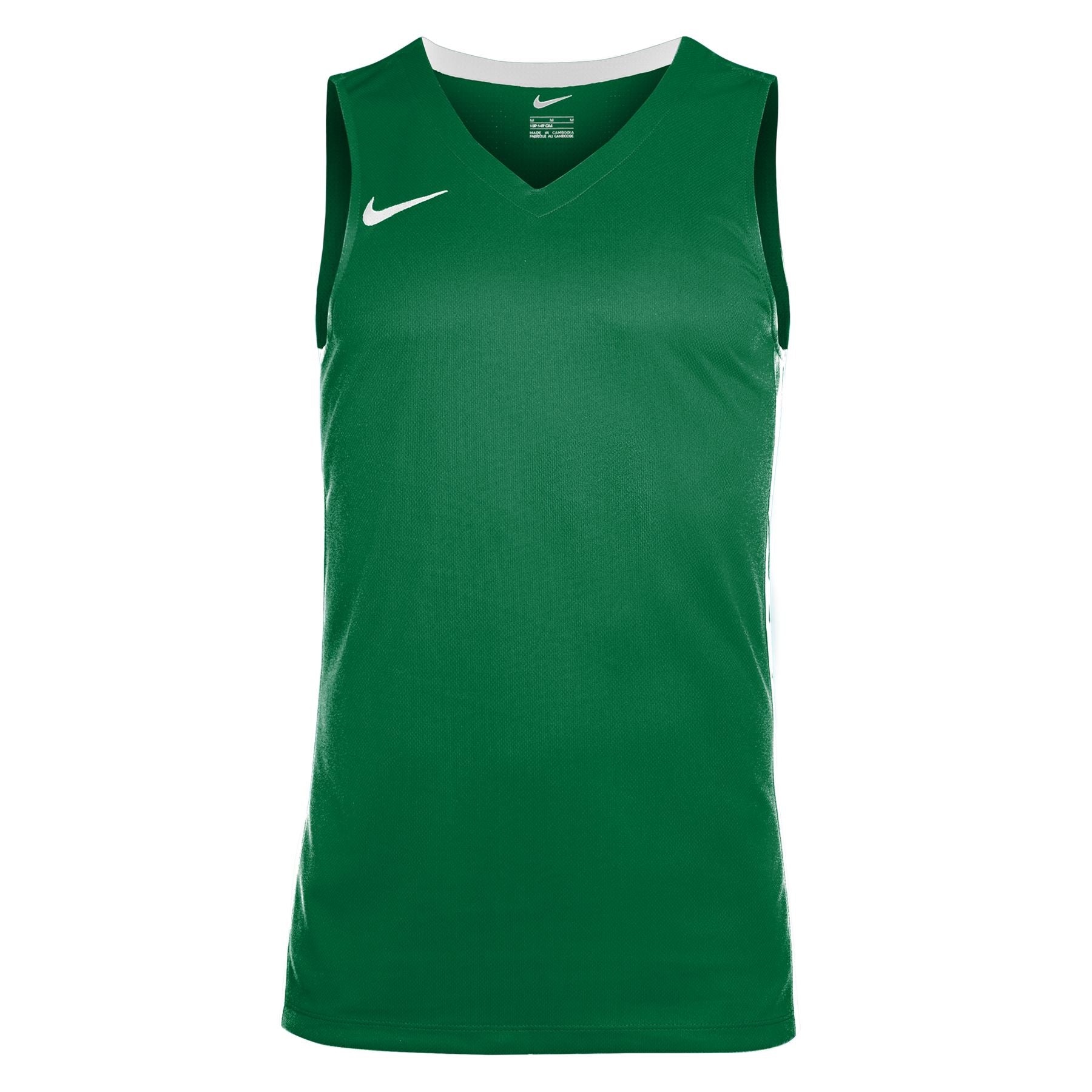 Nike V-Neck Sleeveless Regular Fit Jersey Tank