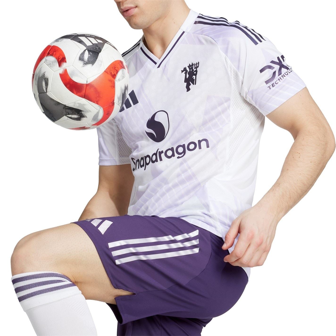 adidas Manchester United Away Authentic Shirt 2025 2026 Adults