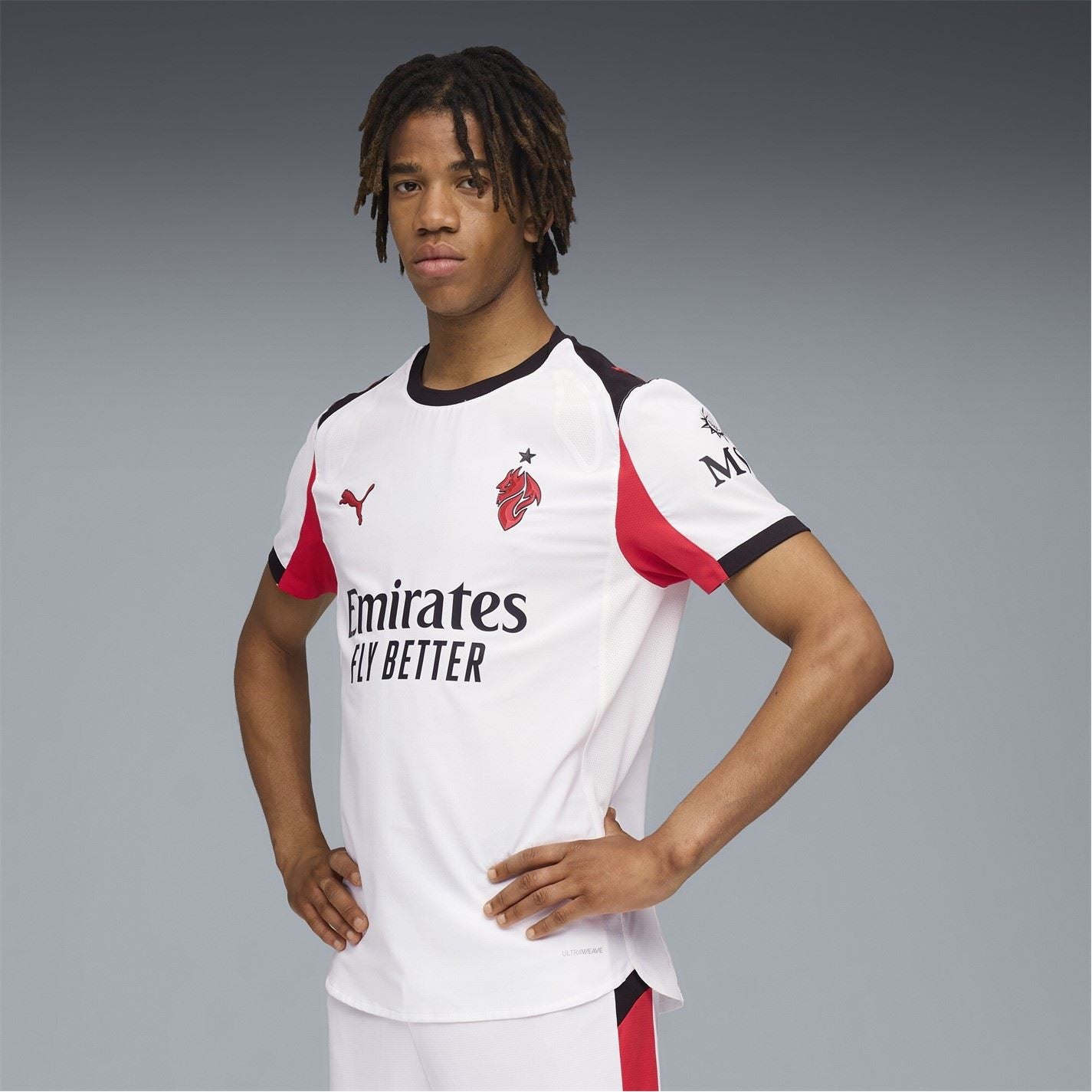 Puma Ac Milan Authentic Away Shirt 2025 2026 Adults