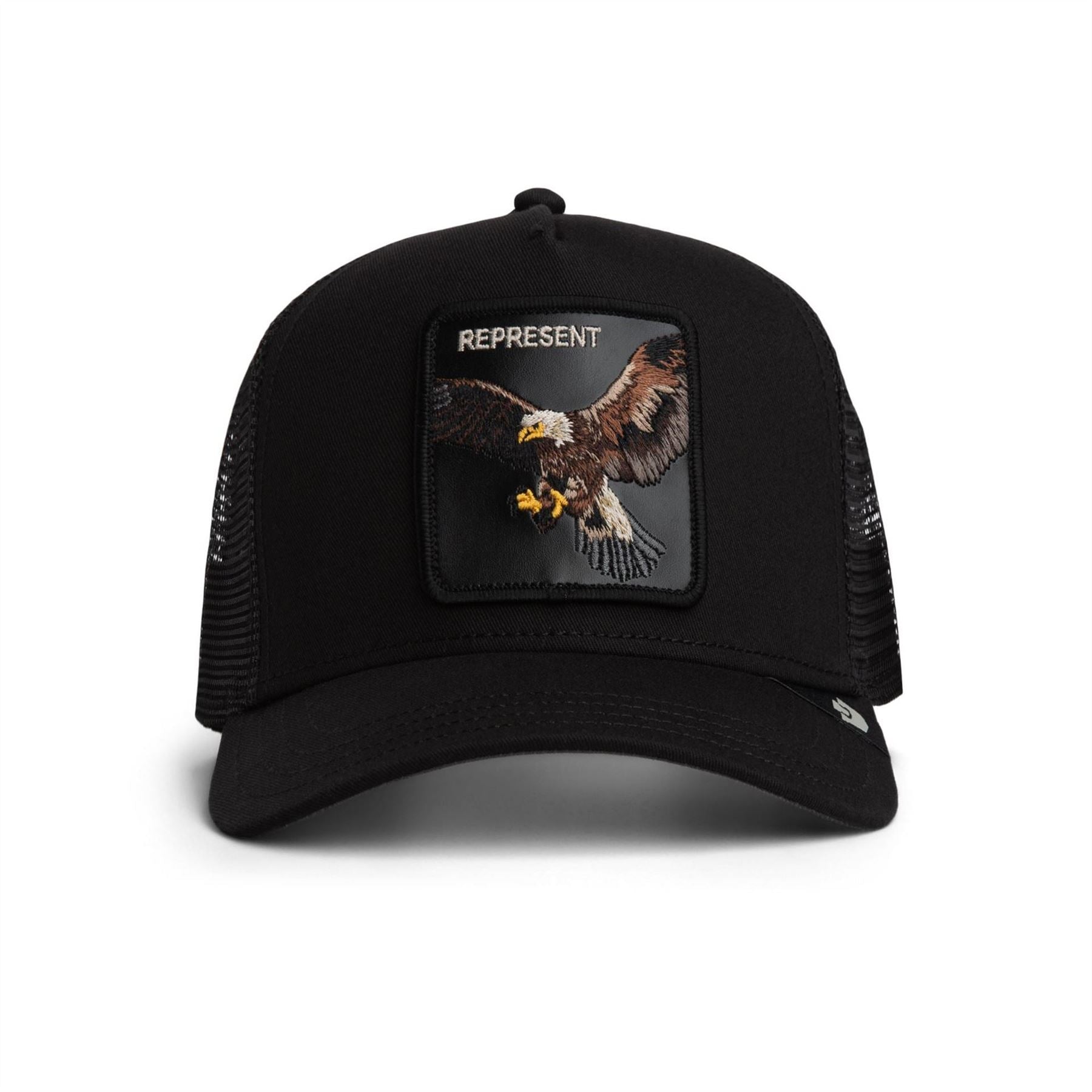 Goorin Bros Adjustable Trucker Cap with Pre-Curved Brim