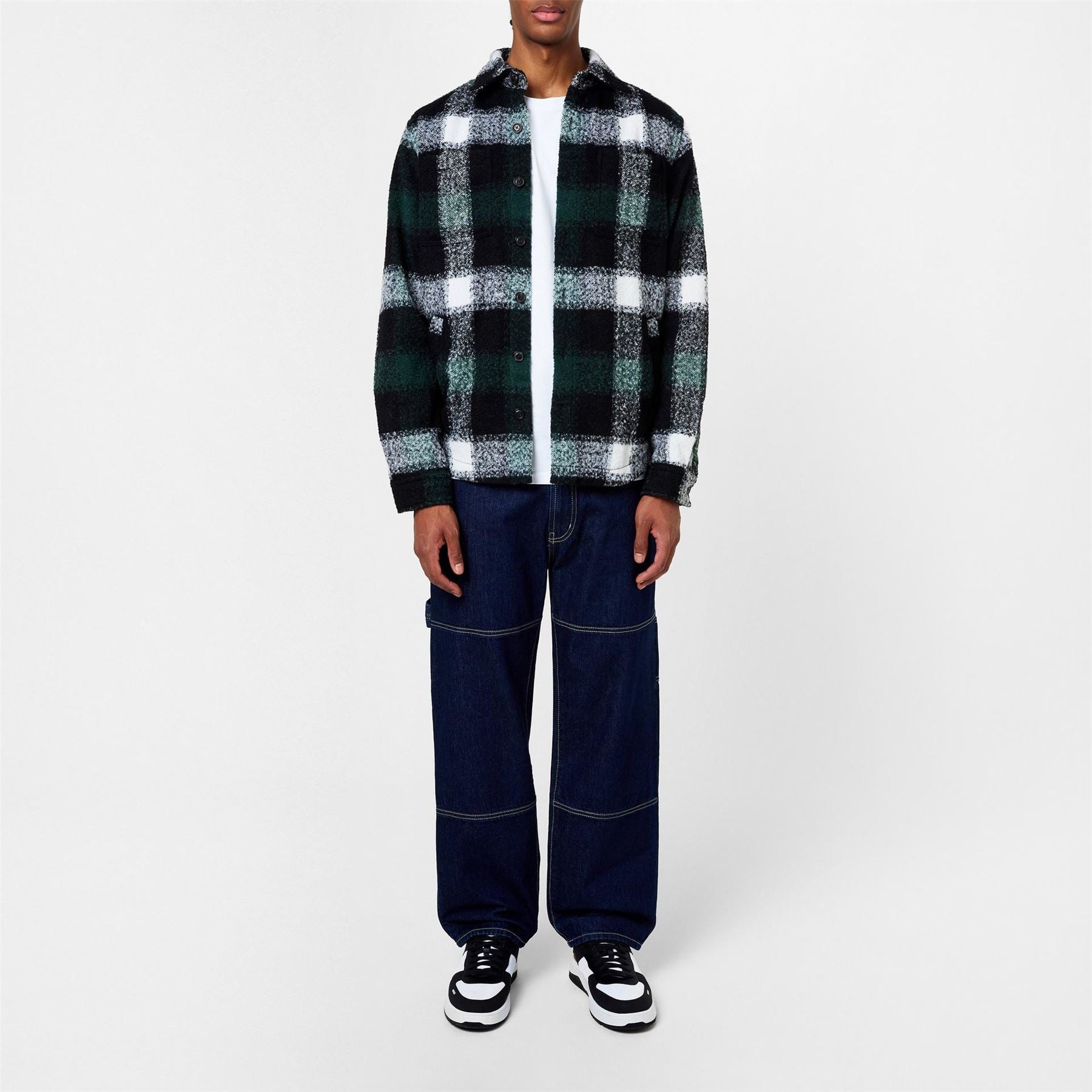 Hugo Collared Neck Regular Fit Shirt Jacket