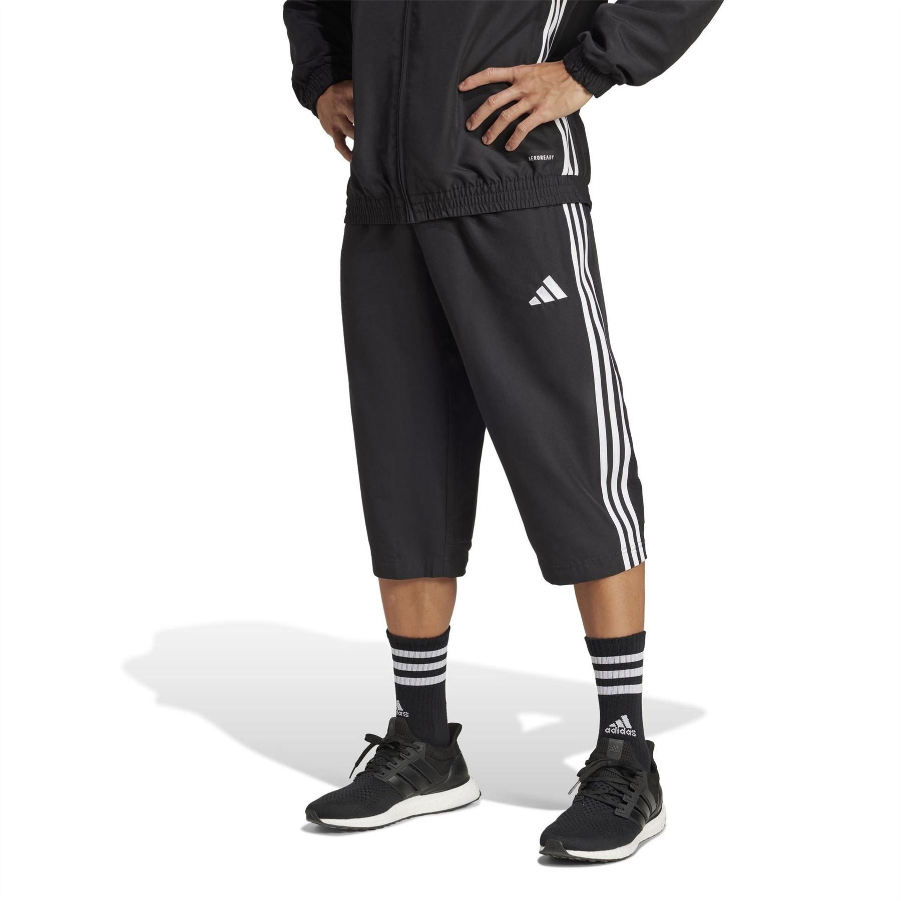 adidas 25 Essentials Woven Three Quartertracksuit Bottoms