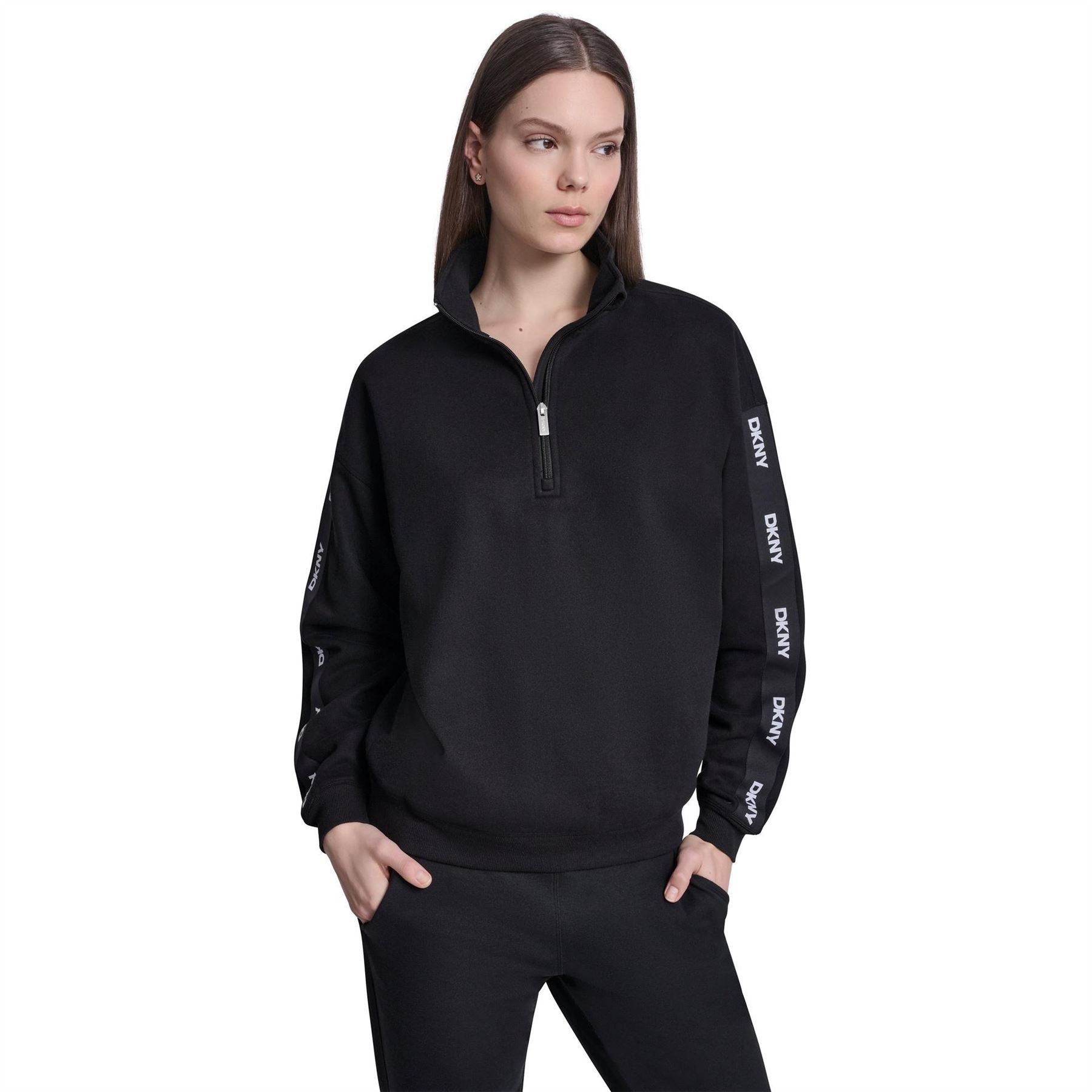 DKNY Quarter Zip Fleece