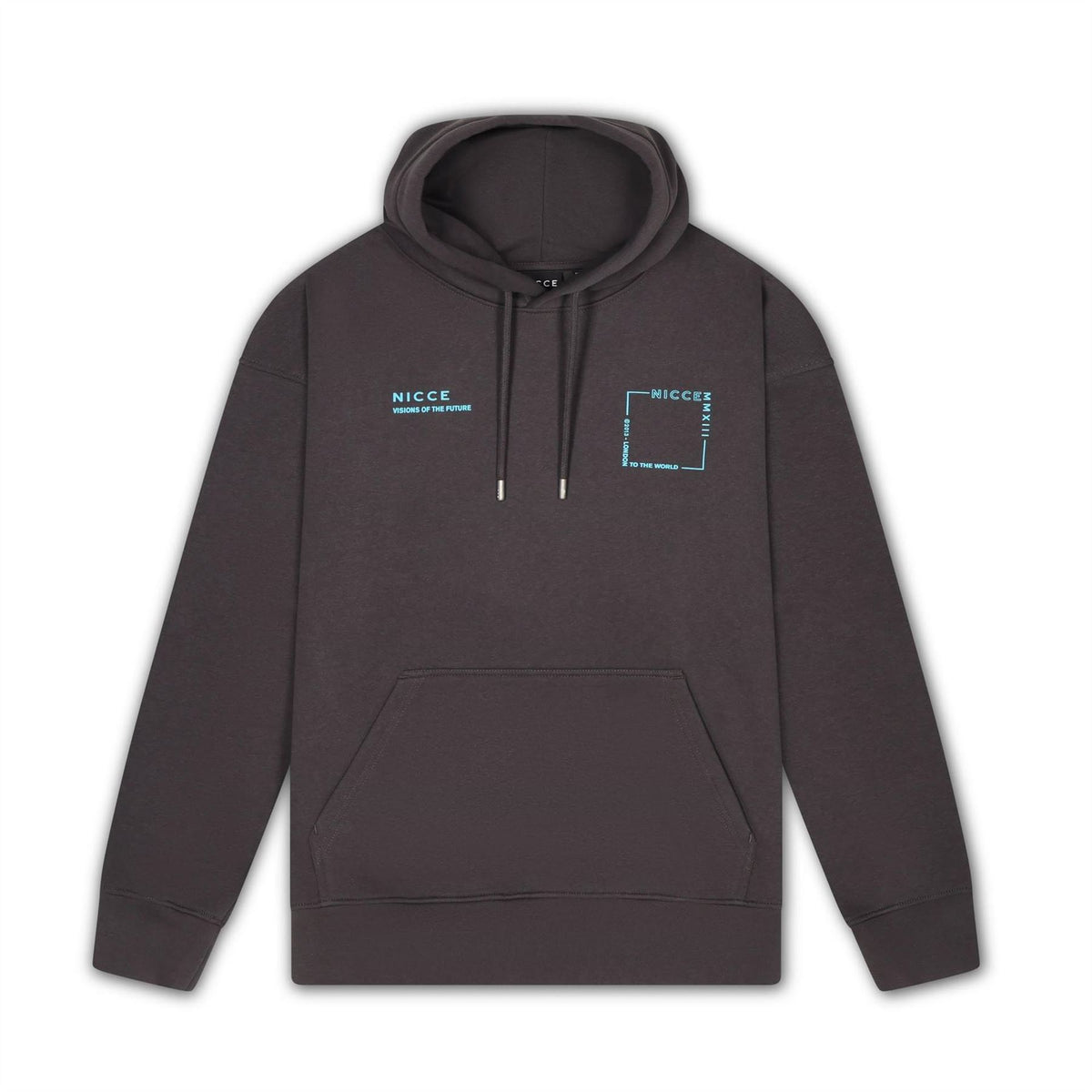 Nicce Davido Hooded Neck Long Sleeve Sweatshirt