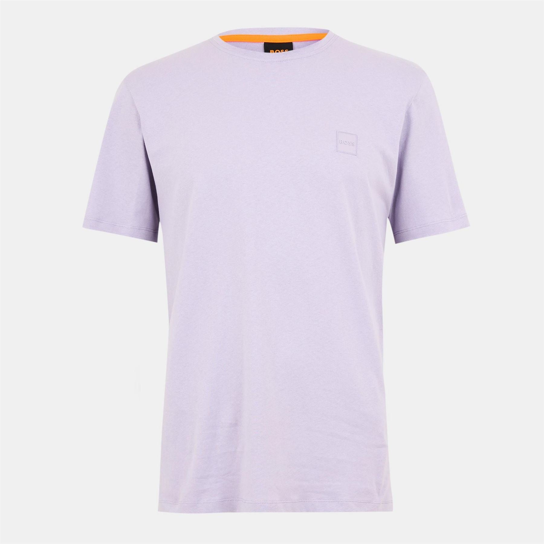 Boss BOSS ORANGE Tales T Shirt with Logo Patch Premium Cotton