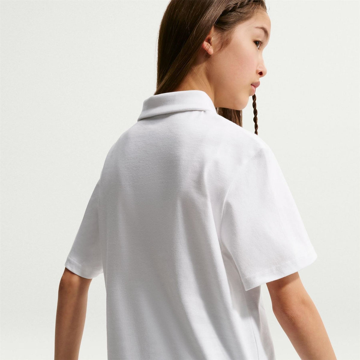 Nike Bold Logo Collared Neck Short Sleeve Polo Shirt