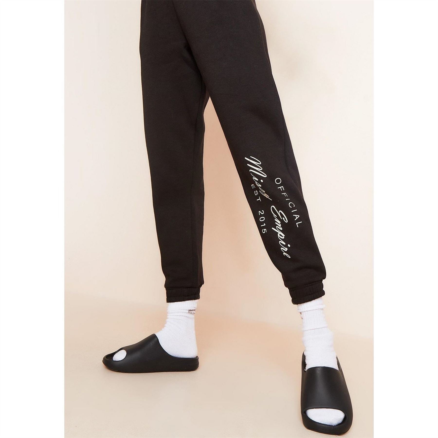 Missy Empire Empire Slogan Joggers