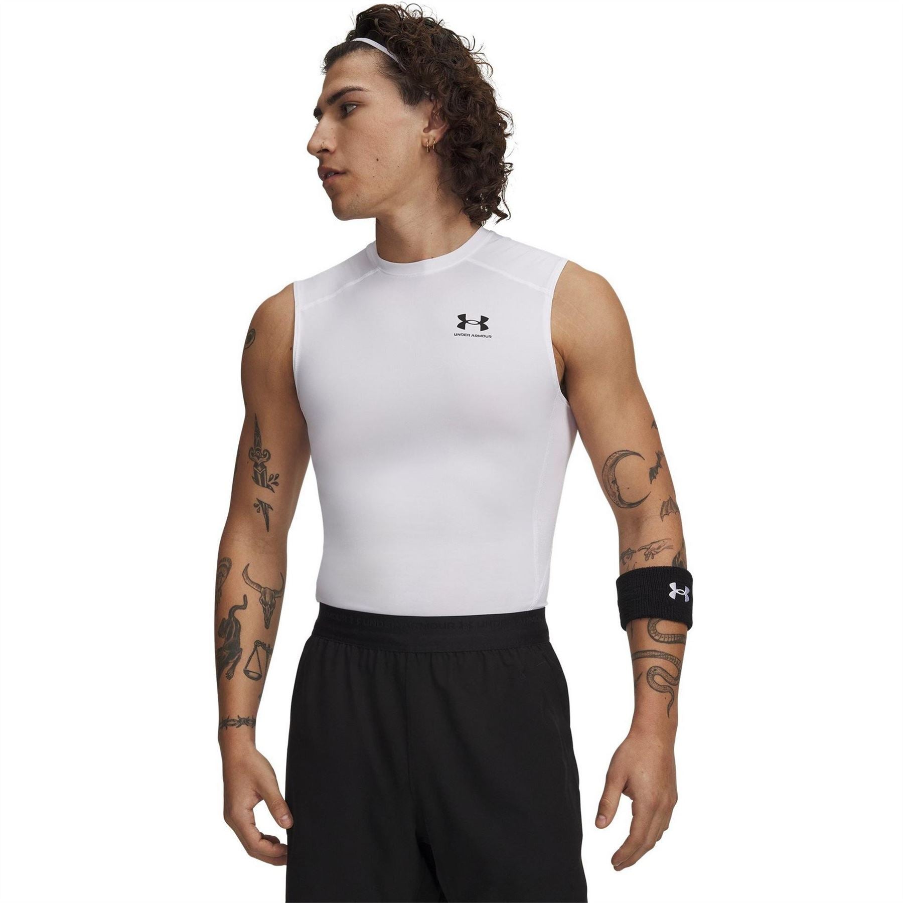 Under Armour Heat Gear Compression Sleeveless T-Shirt