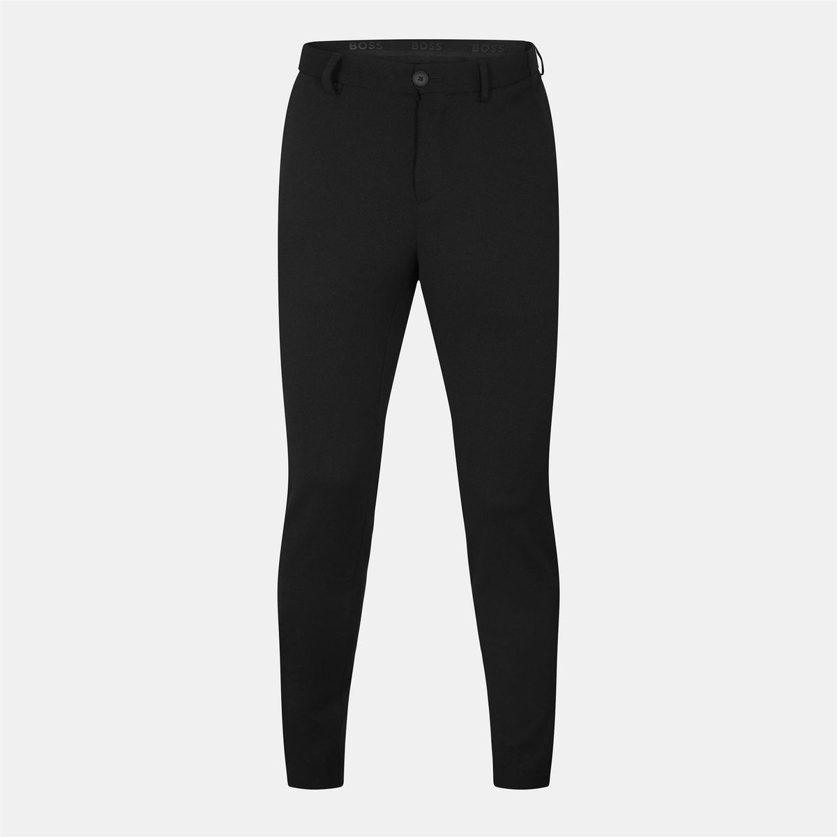 Boss Genius Solid Patterned Straight Chinos