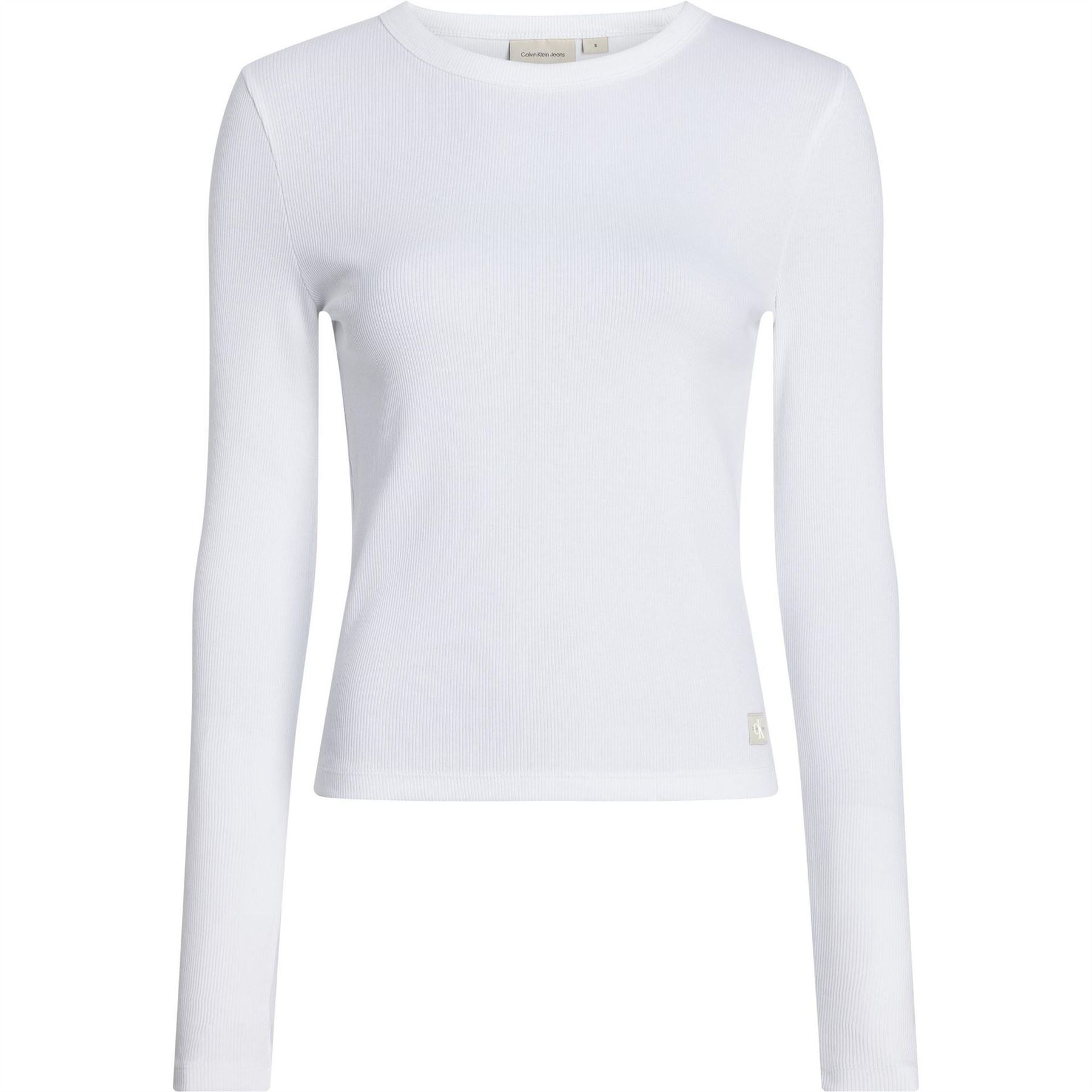 Calvin Klein Jeans Label Rib Long Sleeve
