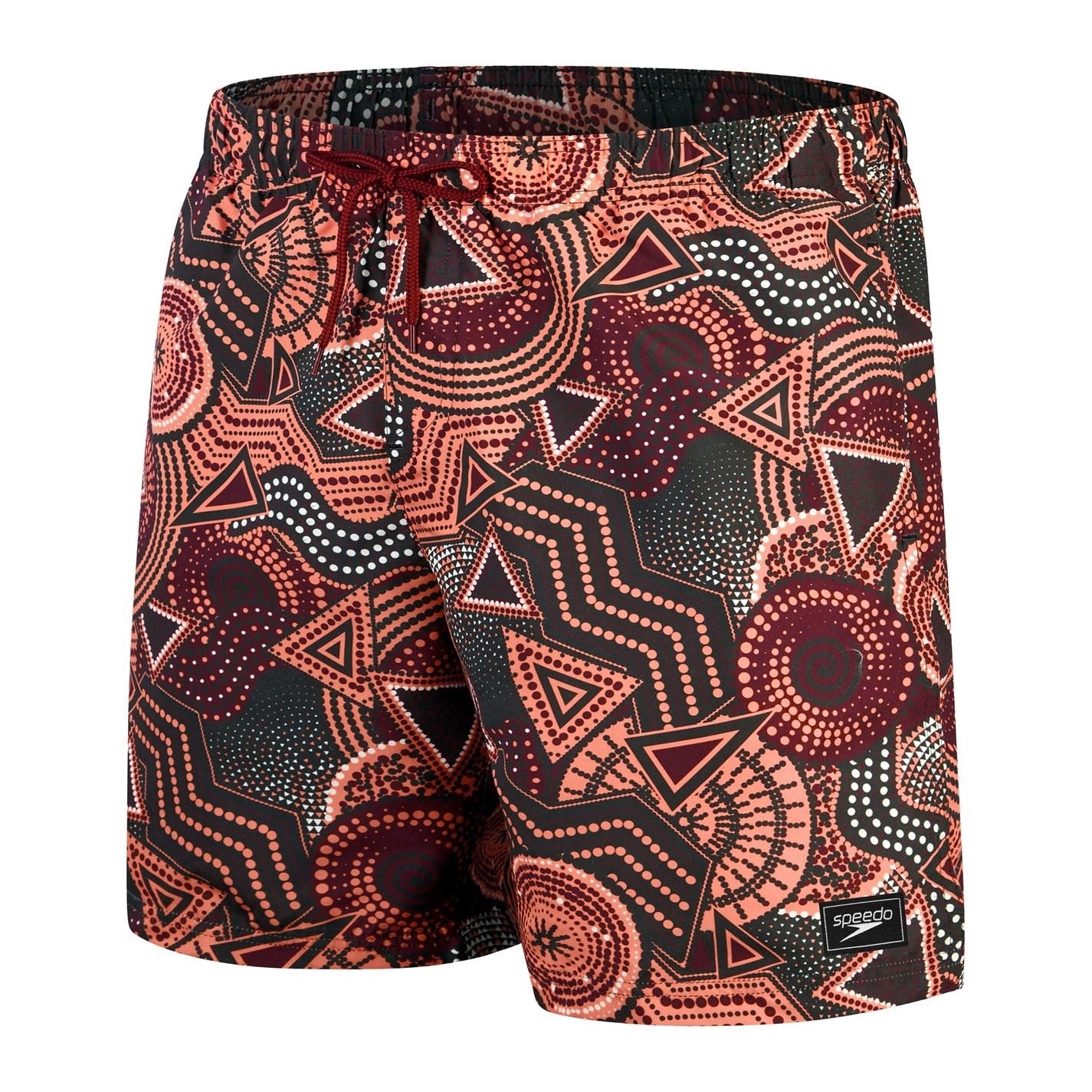Speedo Mens Digital Printed 18 Inch Swim Shorts