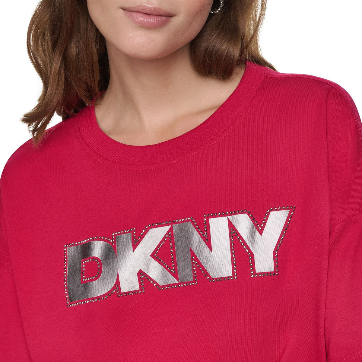DKNY Foil Dmt Tee Ld71