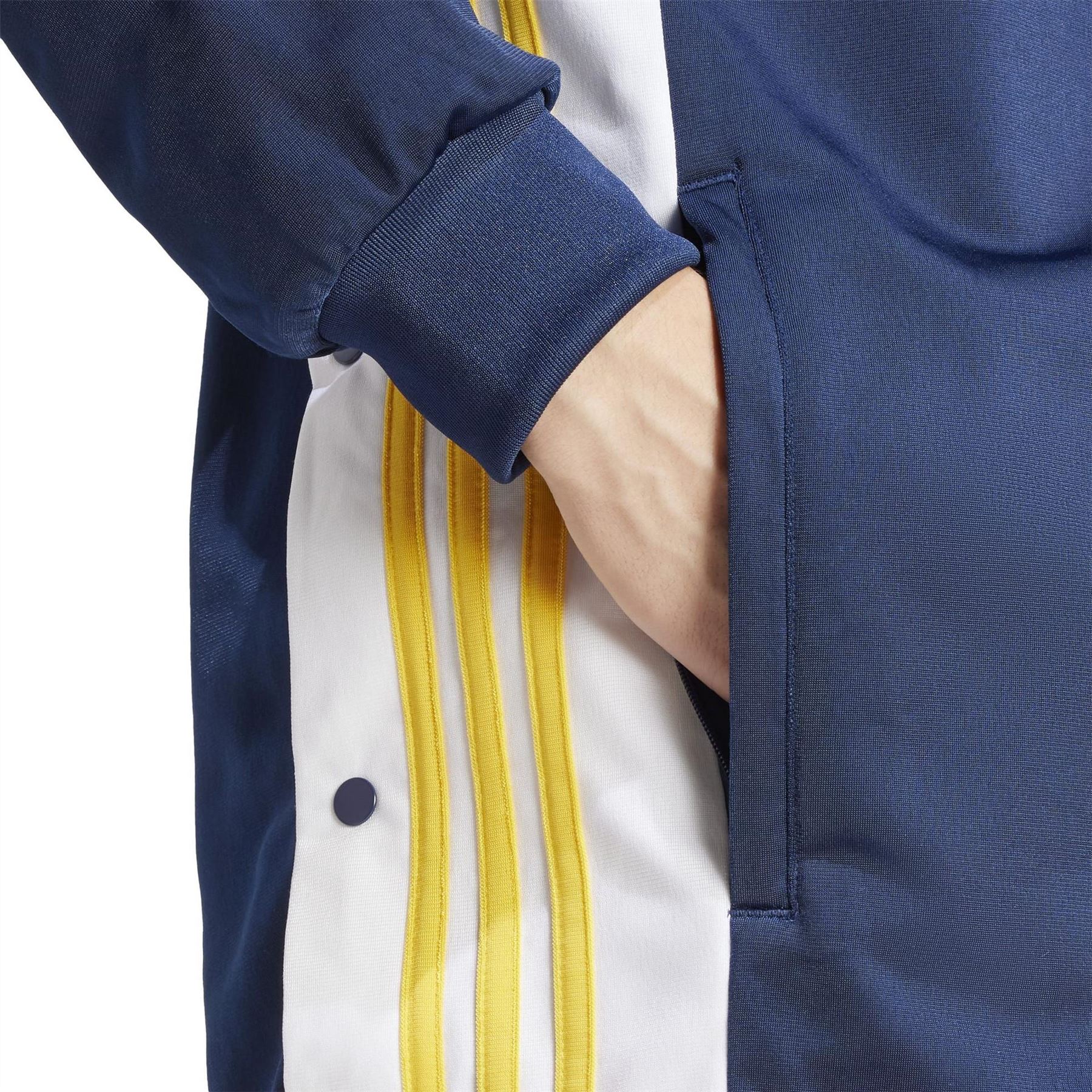 adidas Originals Adibreak Hooded Ribbed Cuff Track Jacket